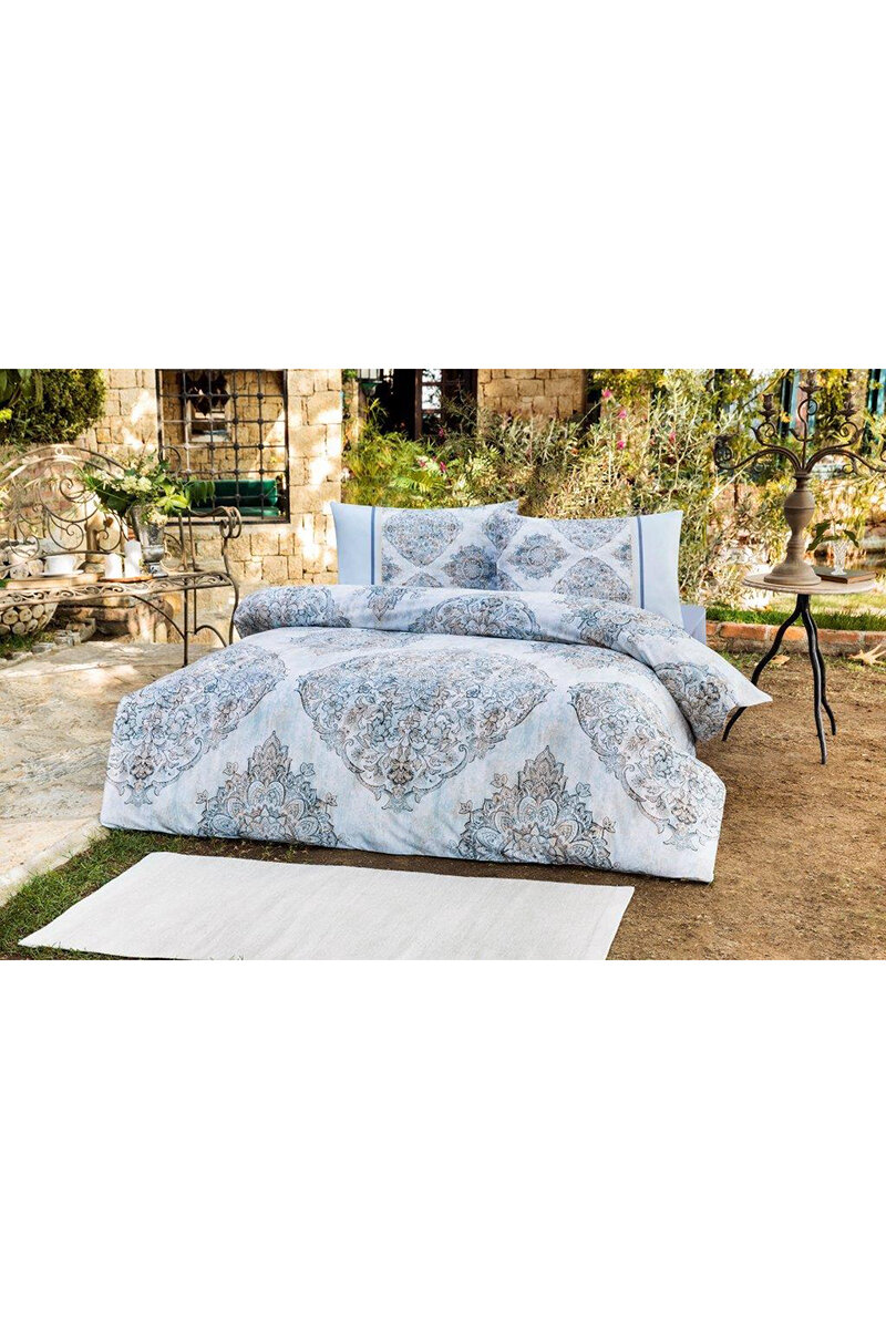 Özdilek Ethnique Çift Kişilik Kışlık Flanel Nevresim Takımı