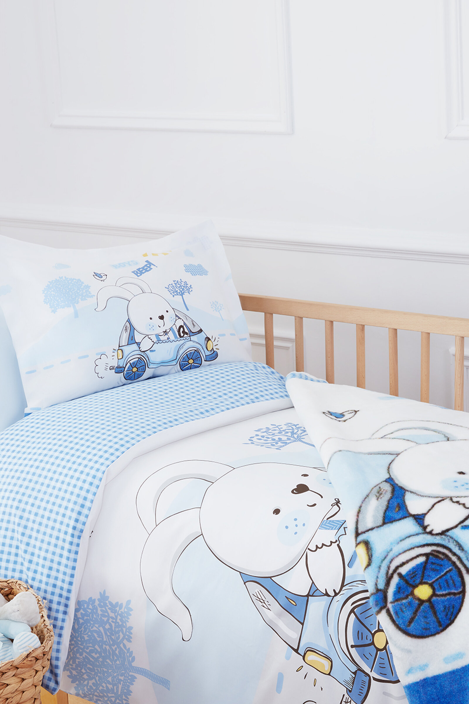 Özdilek Happy Day Bebek Battaniyeli Nevresim Takımı