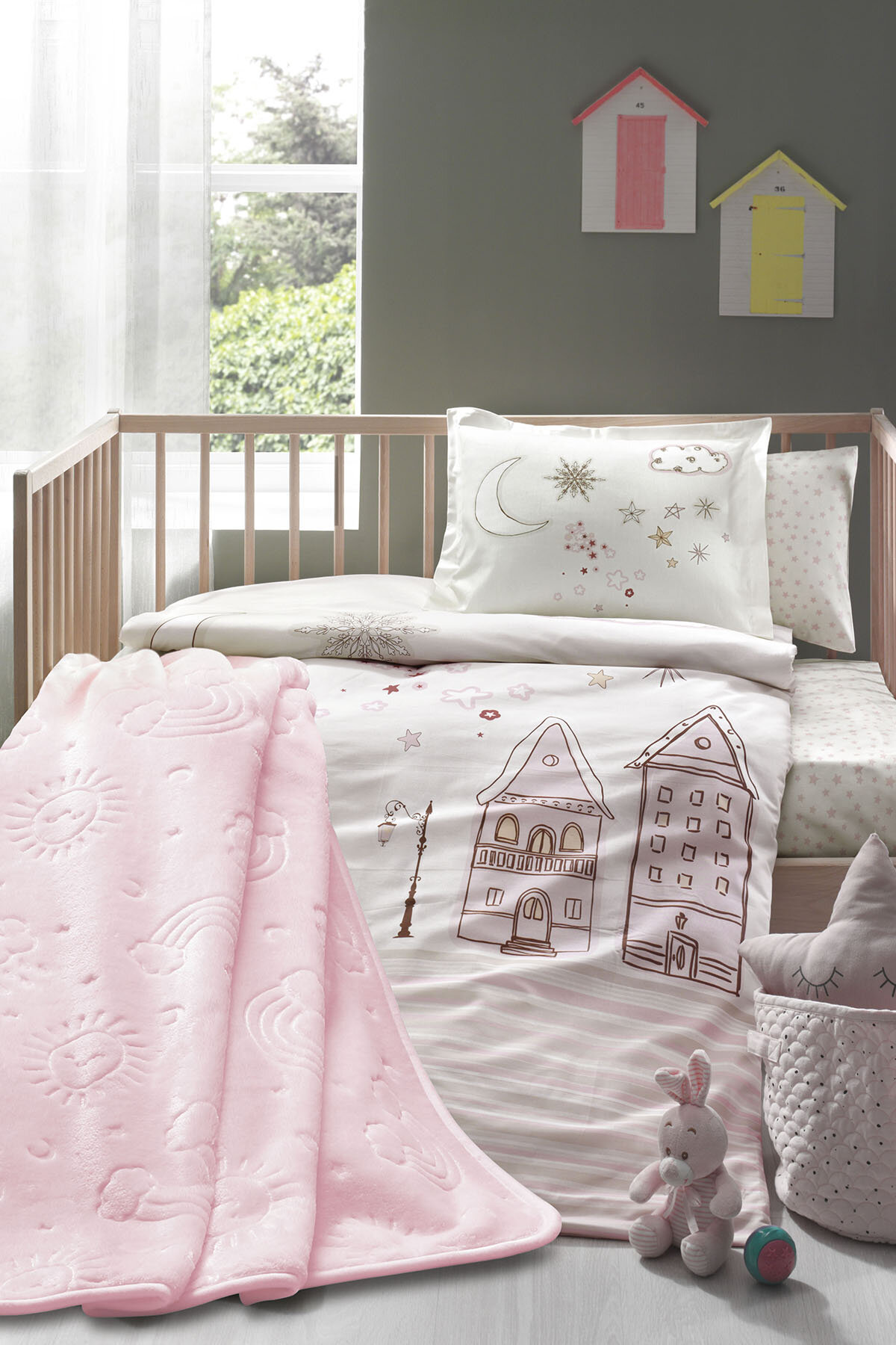 Özdilek Stella Bebek Battaniyeli Nevresim Takımı