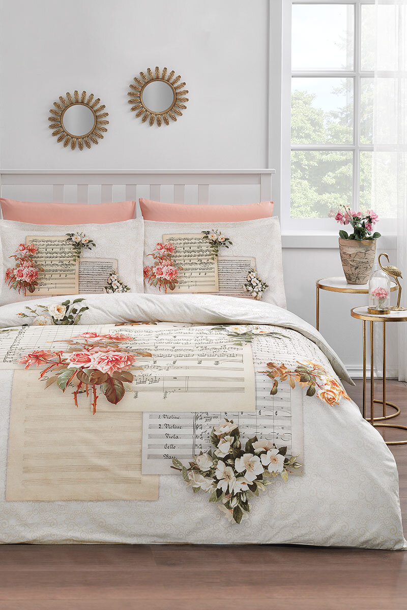 Özdilek Love Melody Çift Kişilik Nevresim Takımı