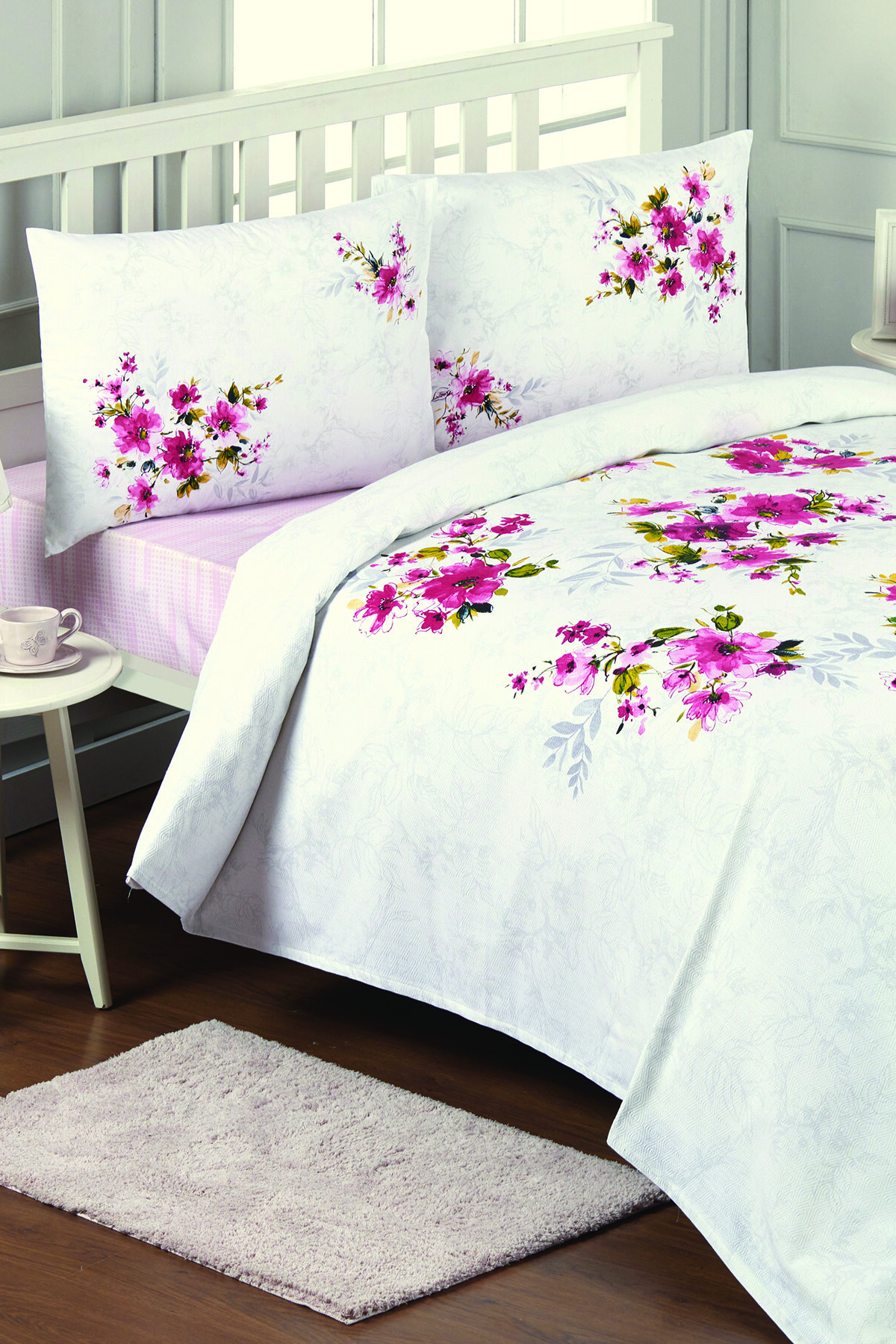 Özdilek Summer Plants Tek Kişilik Pike Takımı