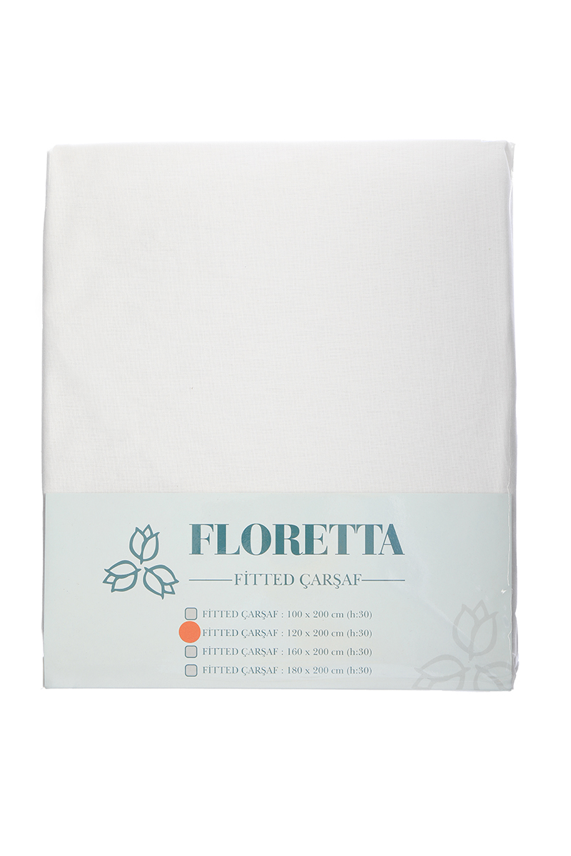 Floretta King Size Lastikli Çarşaf 180x200+30 cm