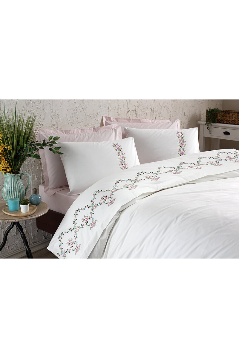 Özdilek Boutique Rose Çift Kişilik Nevresim Takımı