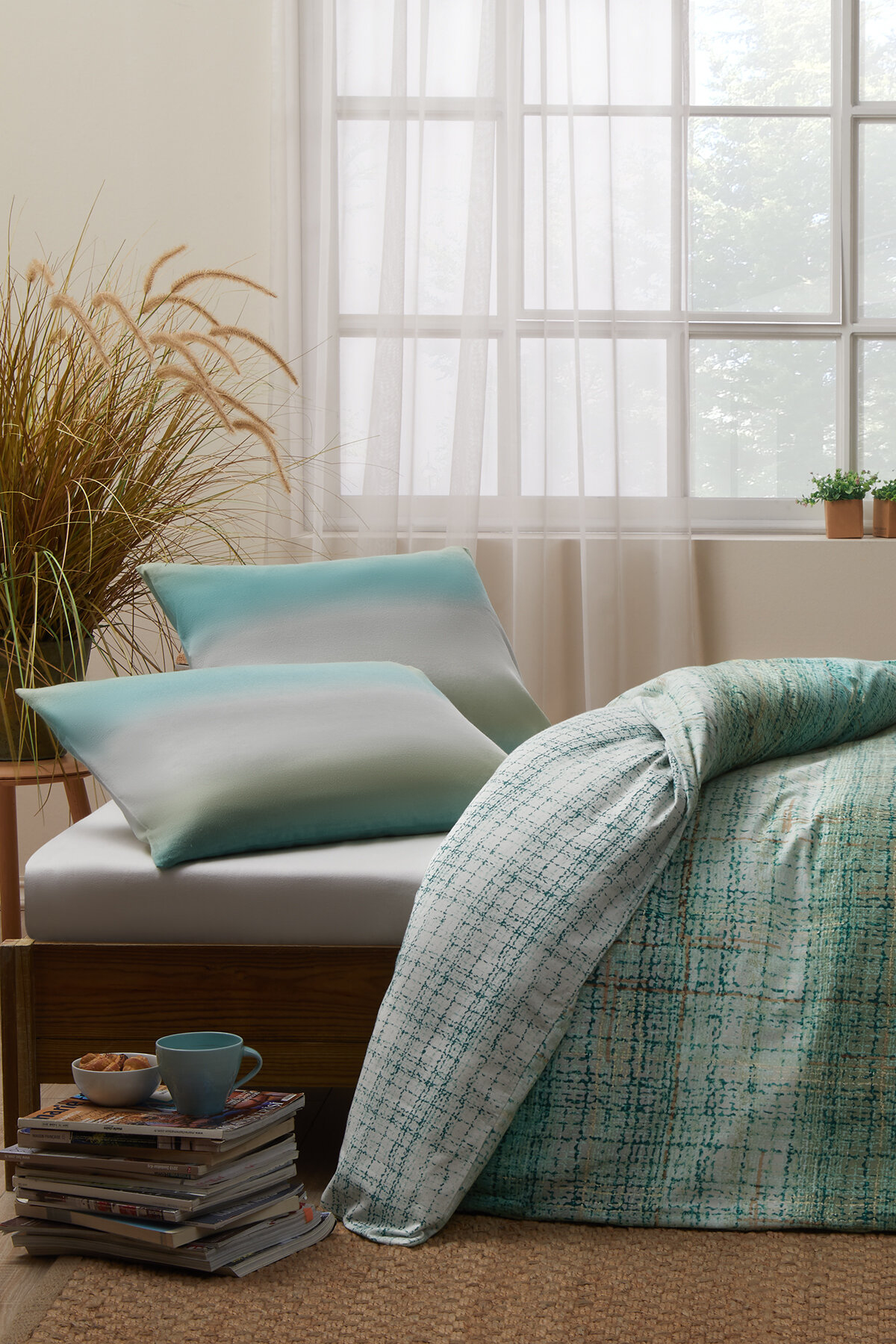 Özdilek Weave Çift Kişilik Kışlık Flanel Nevresim Takımı