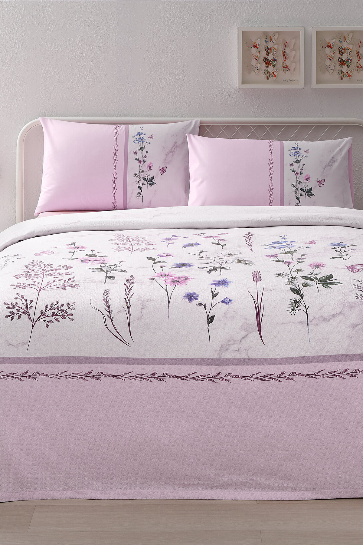 Özdilek Wildly Blooms Çift Kişilik Pike Takımı