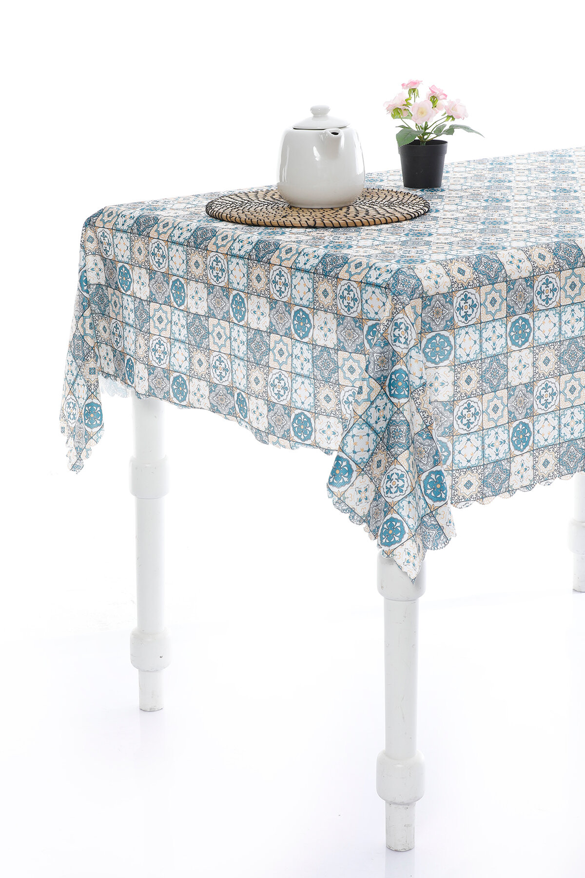 Floretta Seramik Masa Örtüsü 150x150 cm
