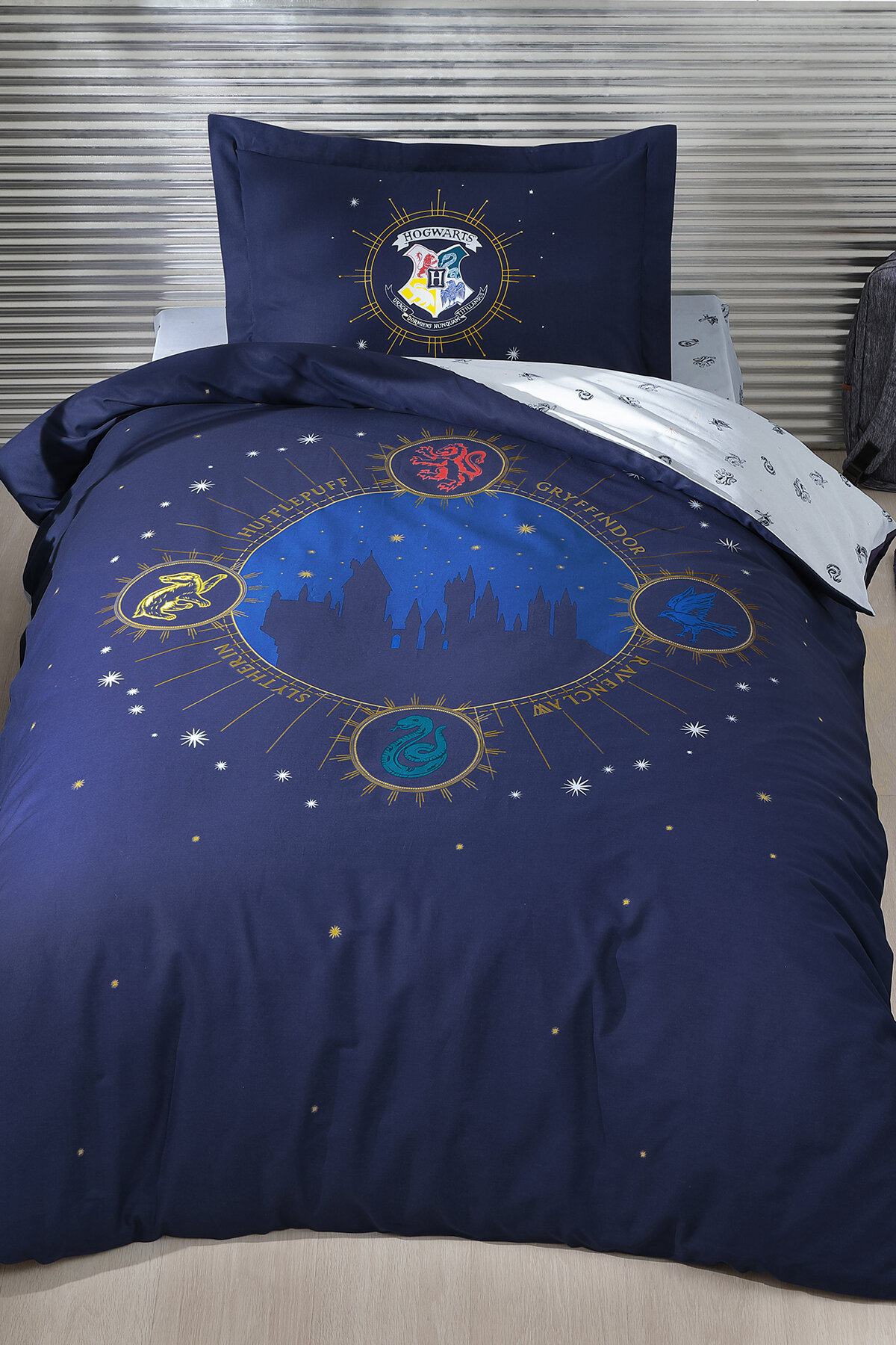 Özdilek Harry Potter Hogwarts Tek Kişilik Lisanslı Çocuk Nevresim Takımı