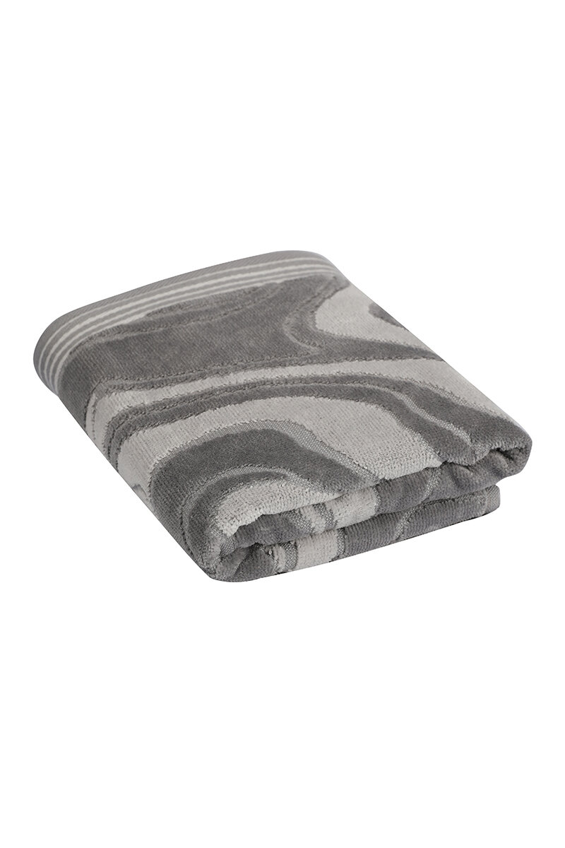 Özdilek Marble Kadife Banyo Havlusu 90x150 cm