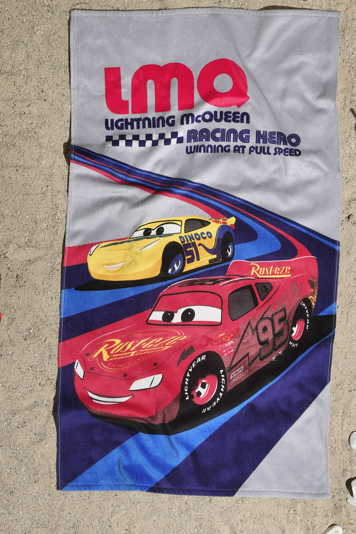 Özdilek Cars LMQ95 Disney Lisanslı Kadife Plaj Havlusu 70x130 cm