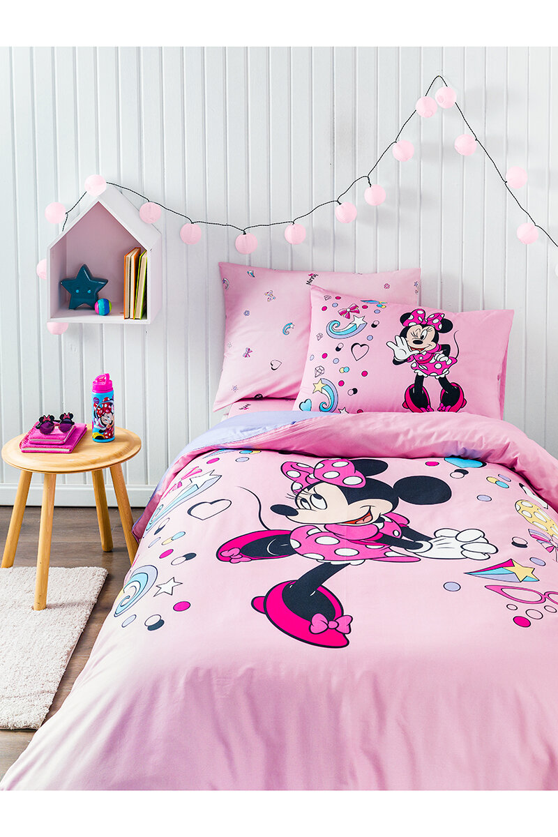 Özdilek Minnie Mouse Icon Tek Kişilik Disney Lisanslı Çocuk Nevresim Takım