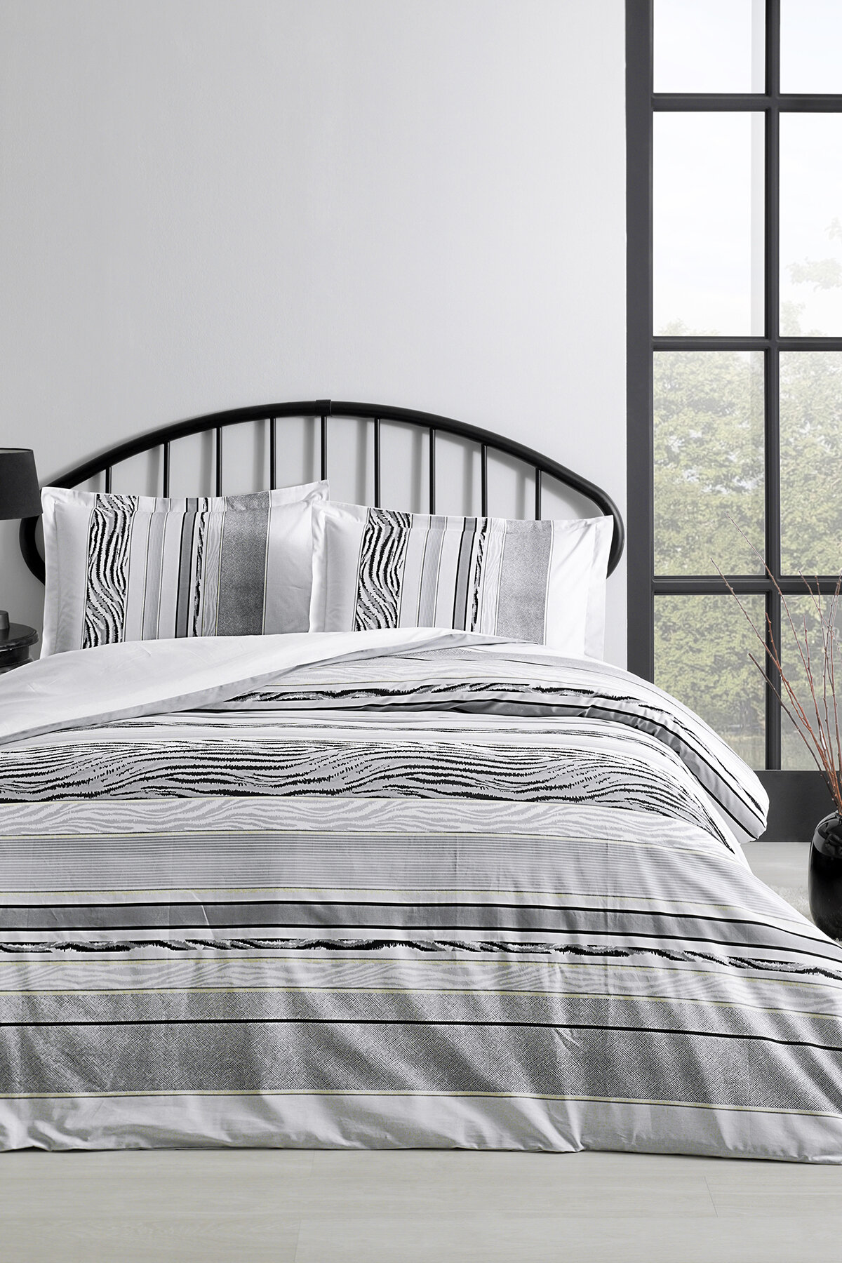 Özdilek Grise Tek Kişilik Nevresim Takımı