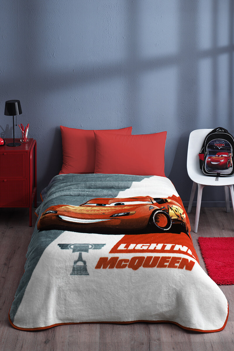 Özdilek Cars Piston Cup Disney Lisanslı Tek Kişilik Çocuk Battaniyesi 155x215 cm