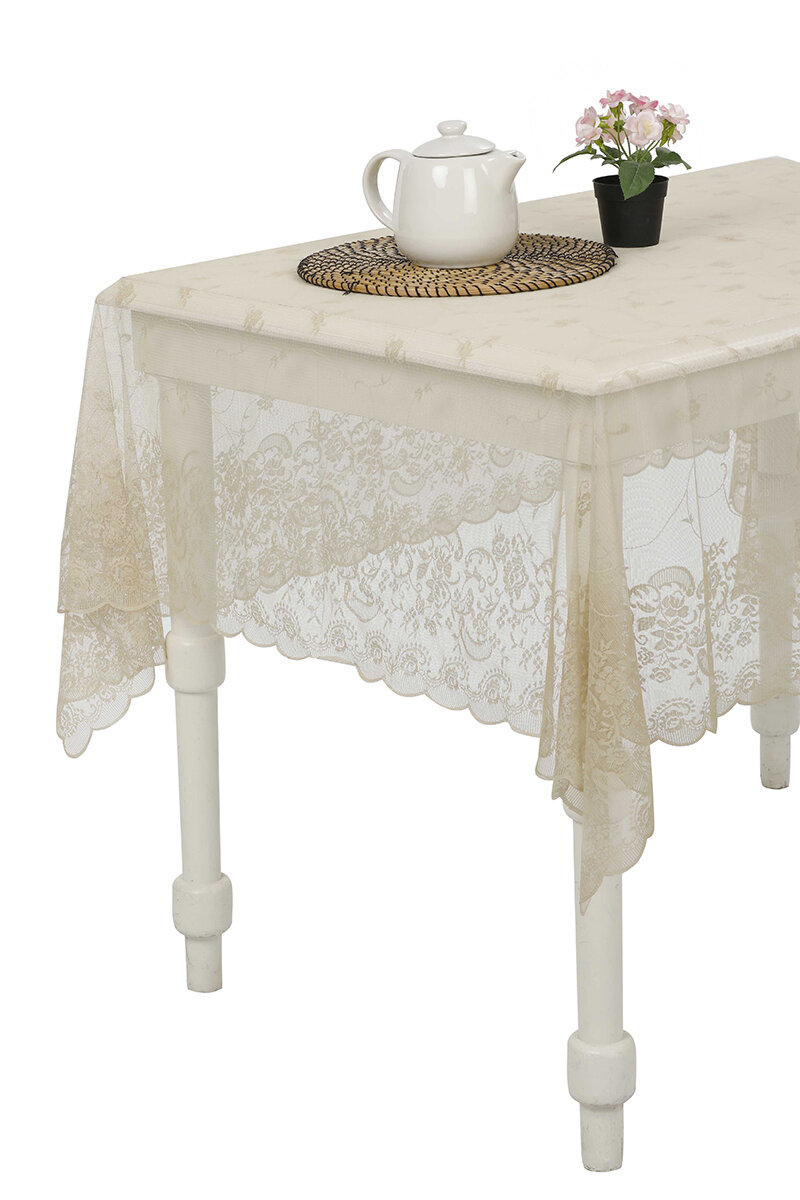 Özdilek Renda Örme Masa Örtüsü 160x220 cm