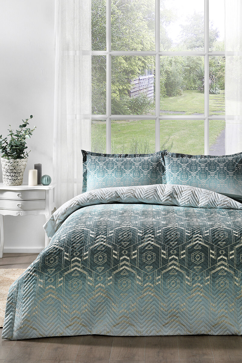 Özdilek Esagono Tek Kişilik Kapitone Nevresim Takımı