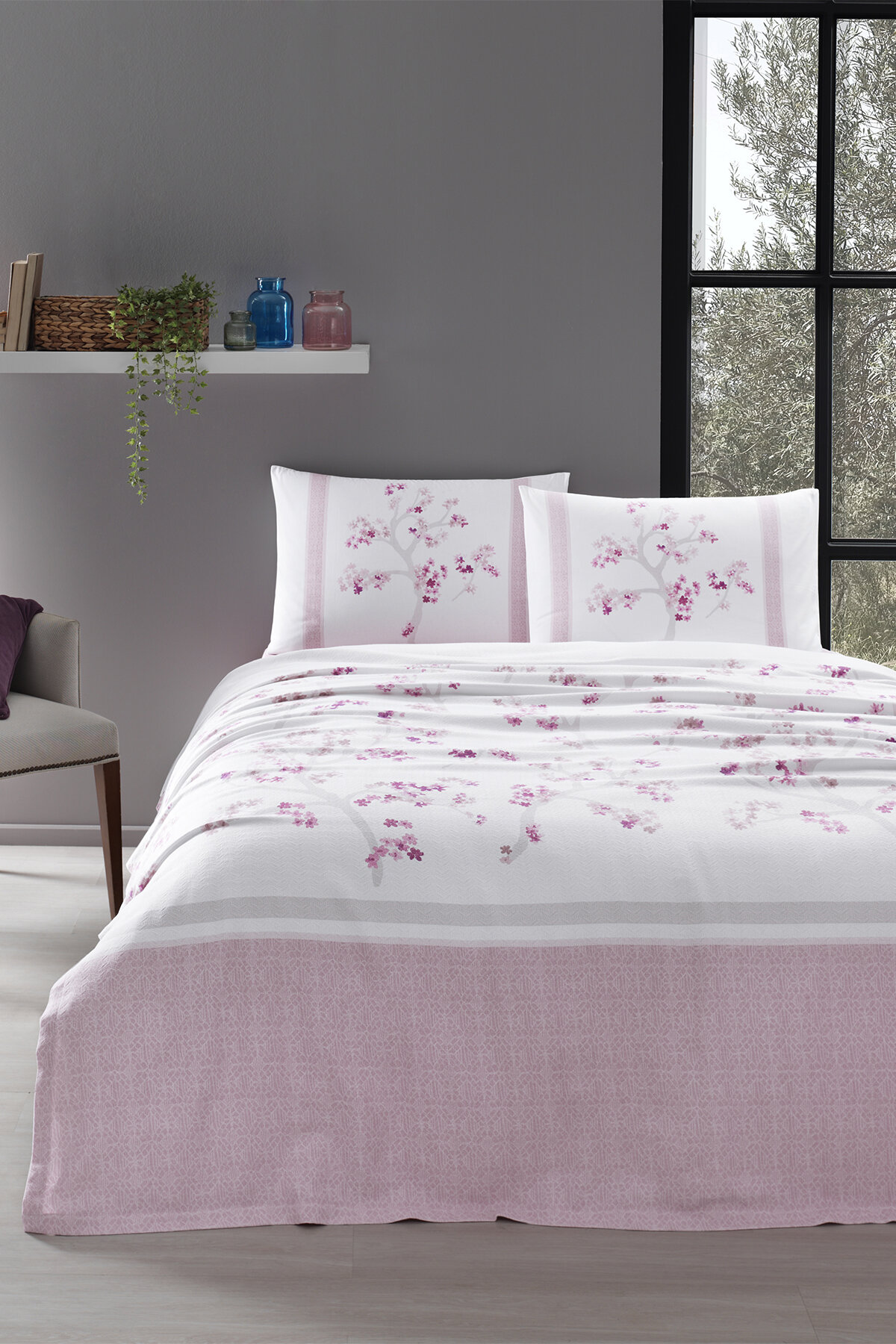 Özdilek Florid Çift Kişilik Pike Takımı