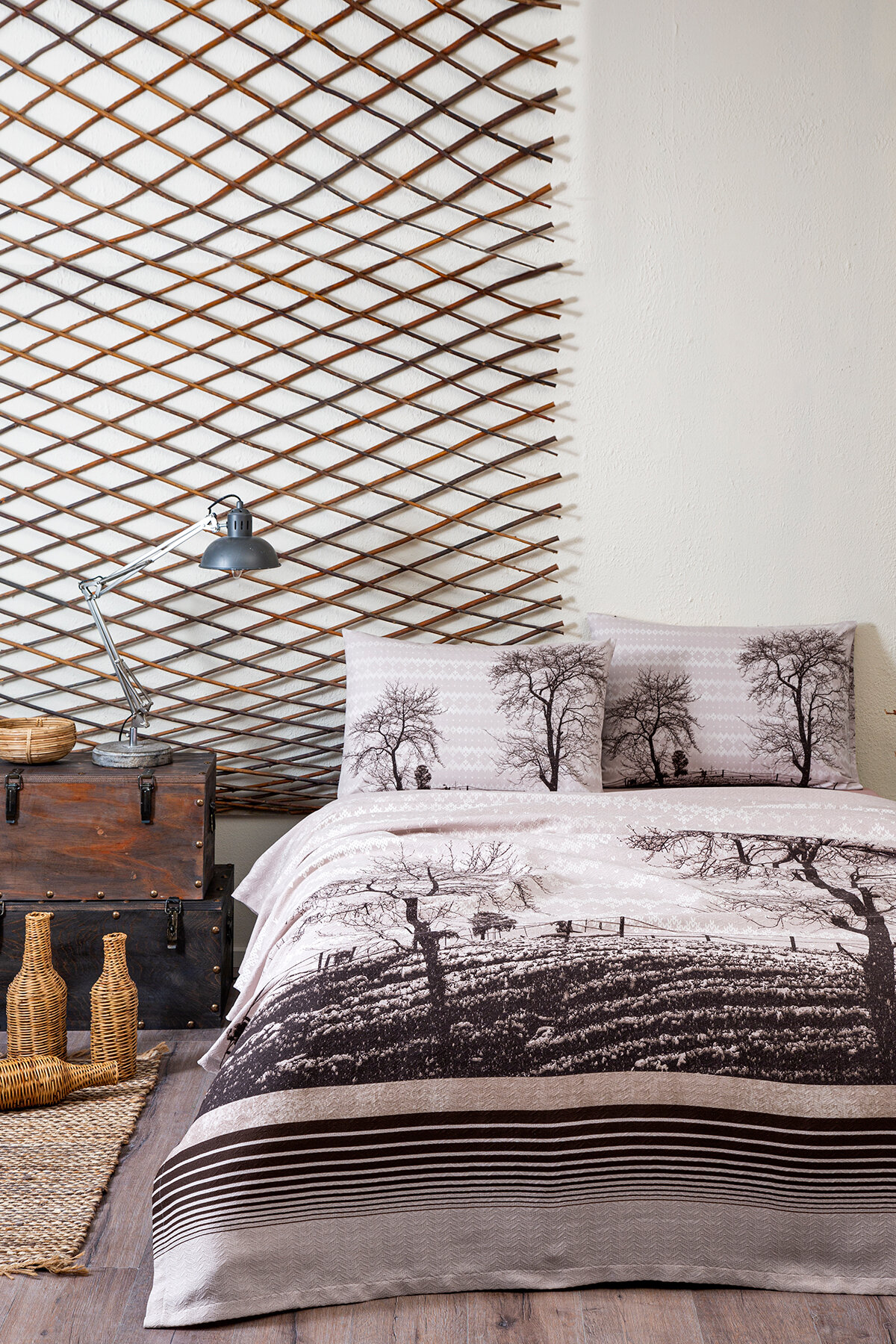 Özdilek Wood Çift Kişilik Pike Takımı