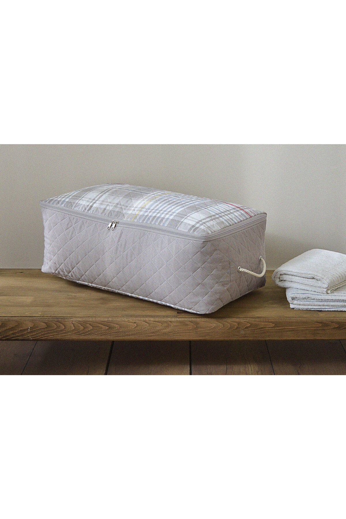 Floretta Çizgili Mini Boy Hurç 52x28x21 cm