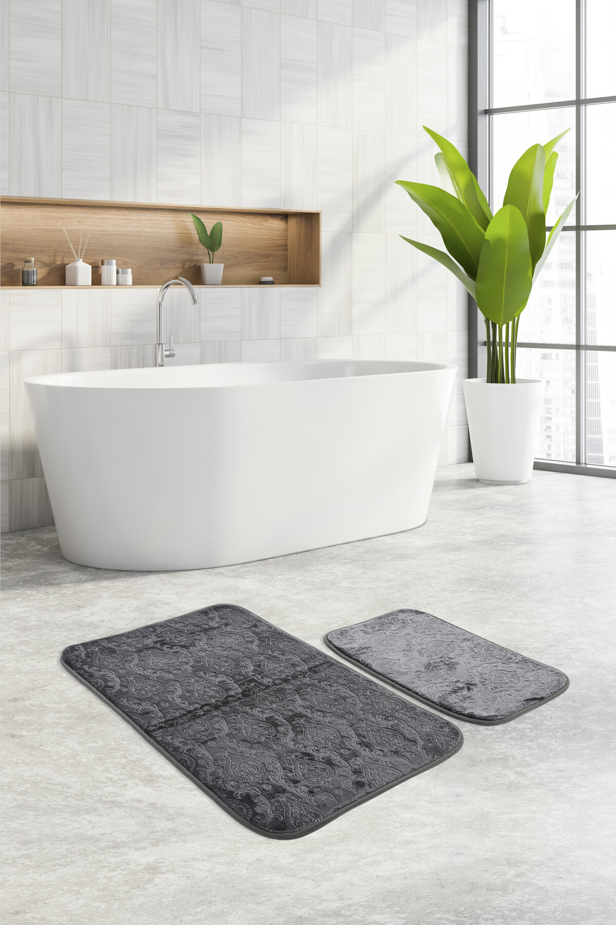 Özdilek Barok 2'li Banyo Paspası