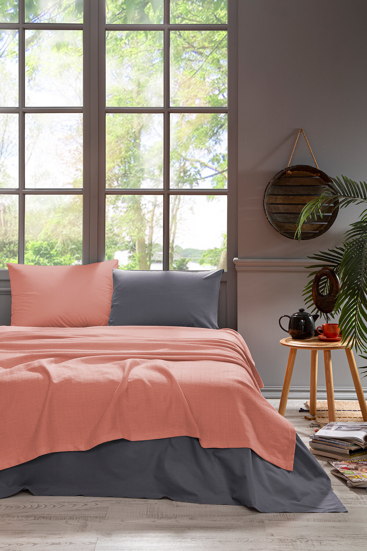 Özdilek Colormix Çift Kişilik Pike Takımı