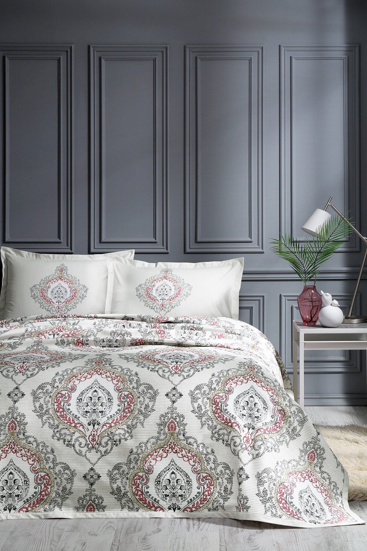 Özdilek Brosje Çift Kişilik Lüks Pike Takımı