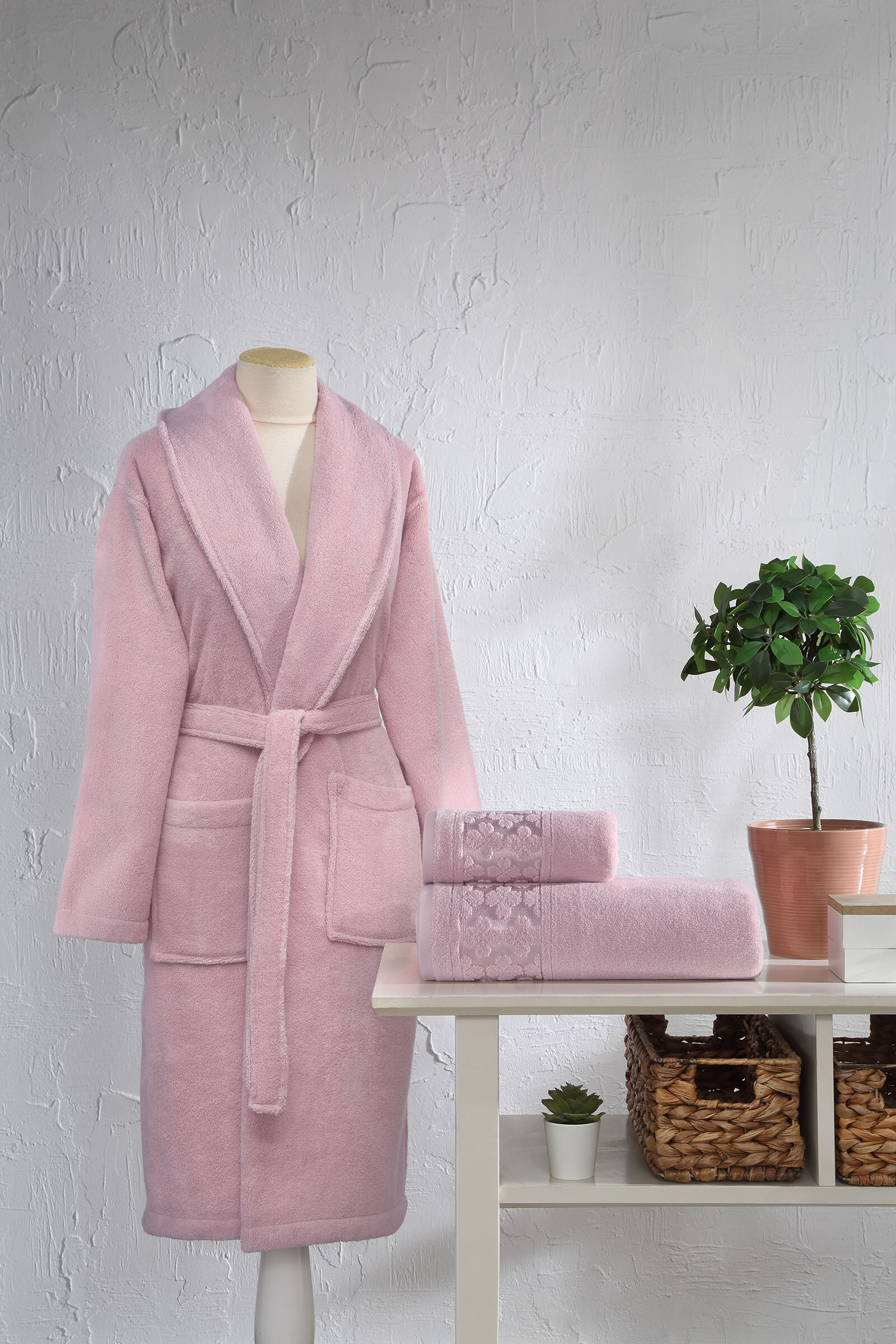 Özdilek Clover Şal Yaka Bornoz