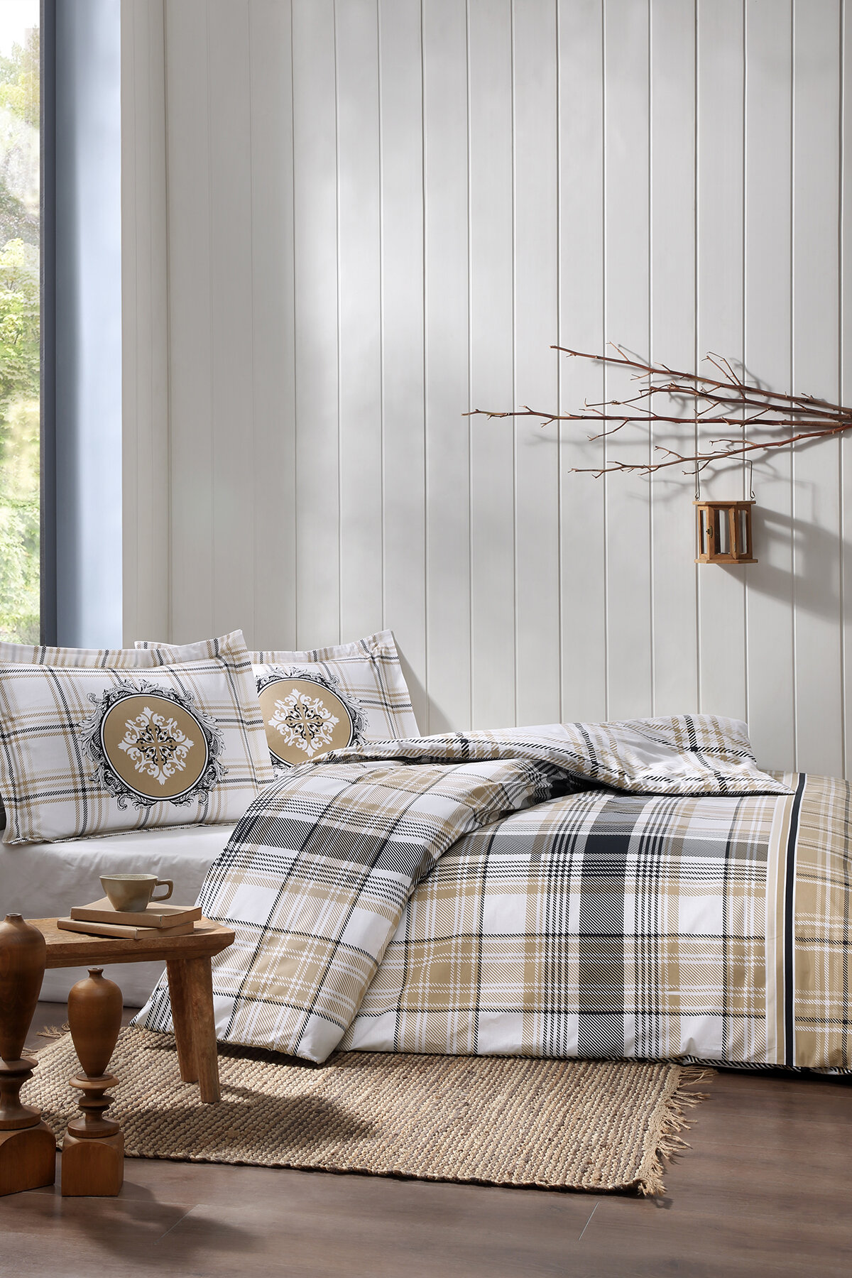 Özdilek Ocre Çift Kişilik Nevresim Takımı