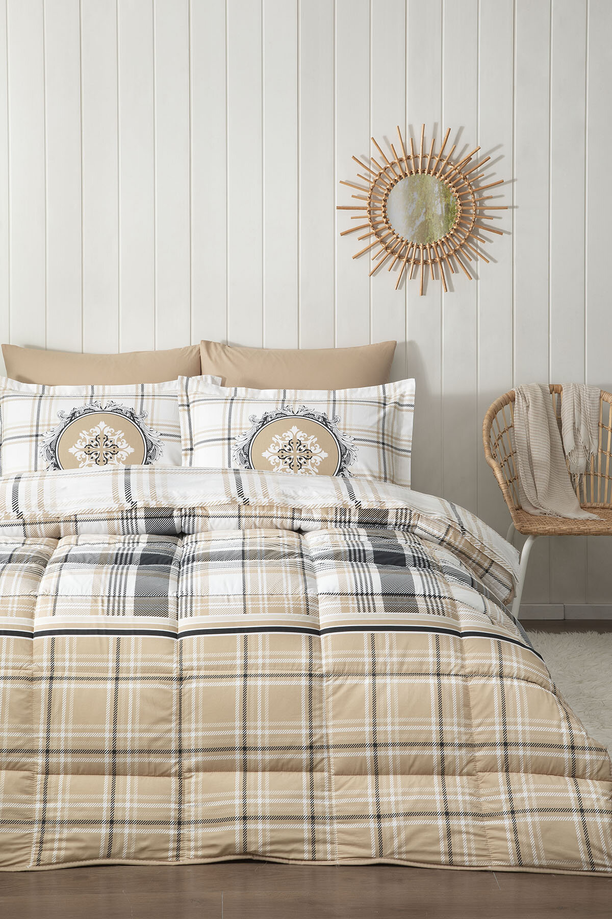 Özdilek Ocre Tek Kişilik Uyku Seti