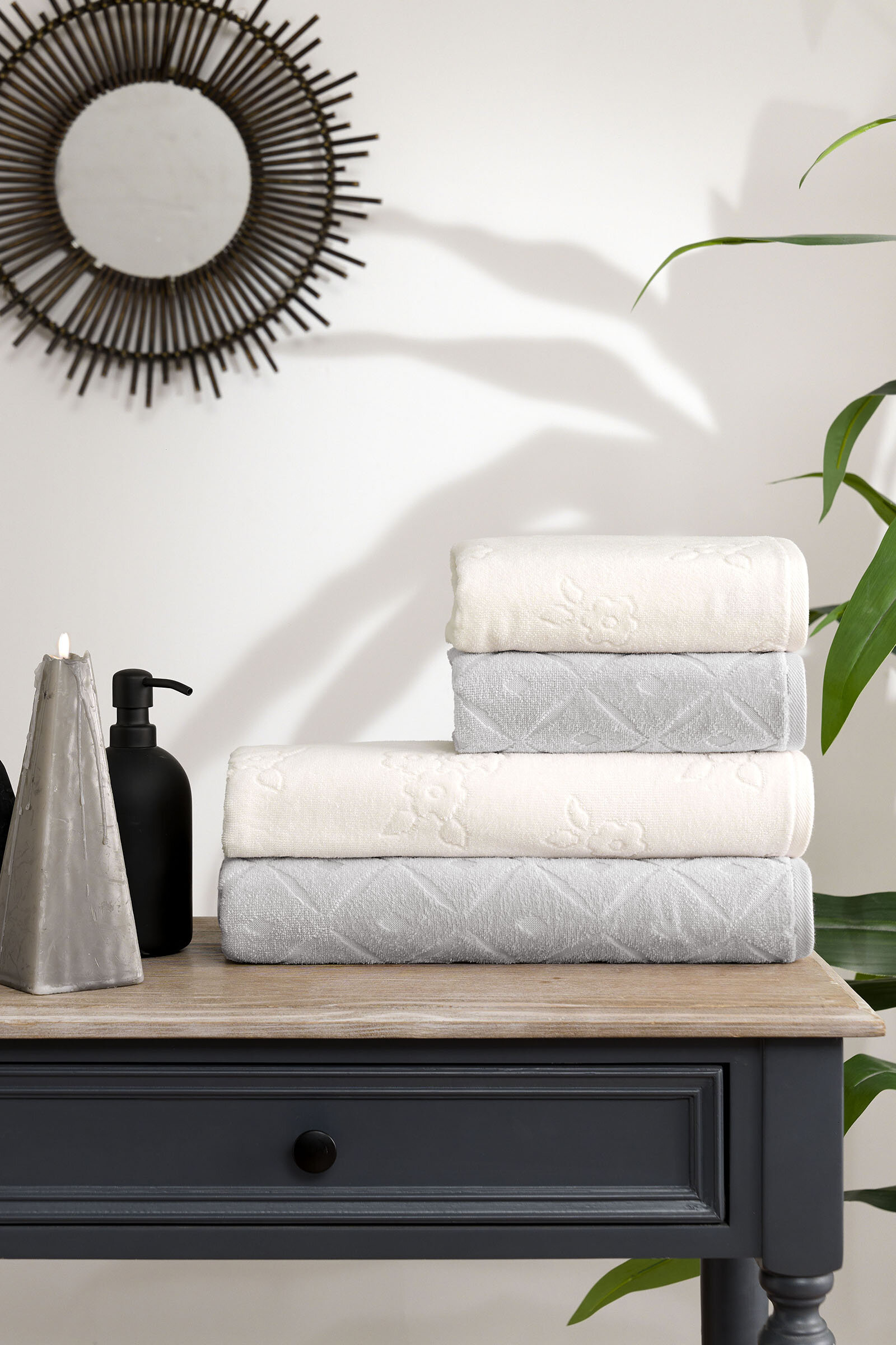 Özdilek Mayra Kadife Havlu Seti