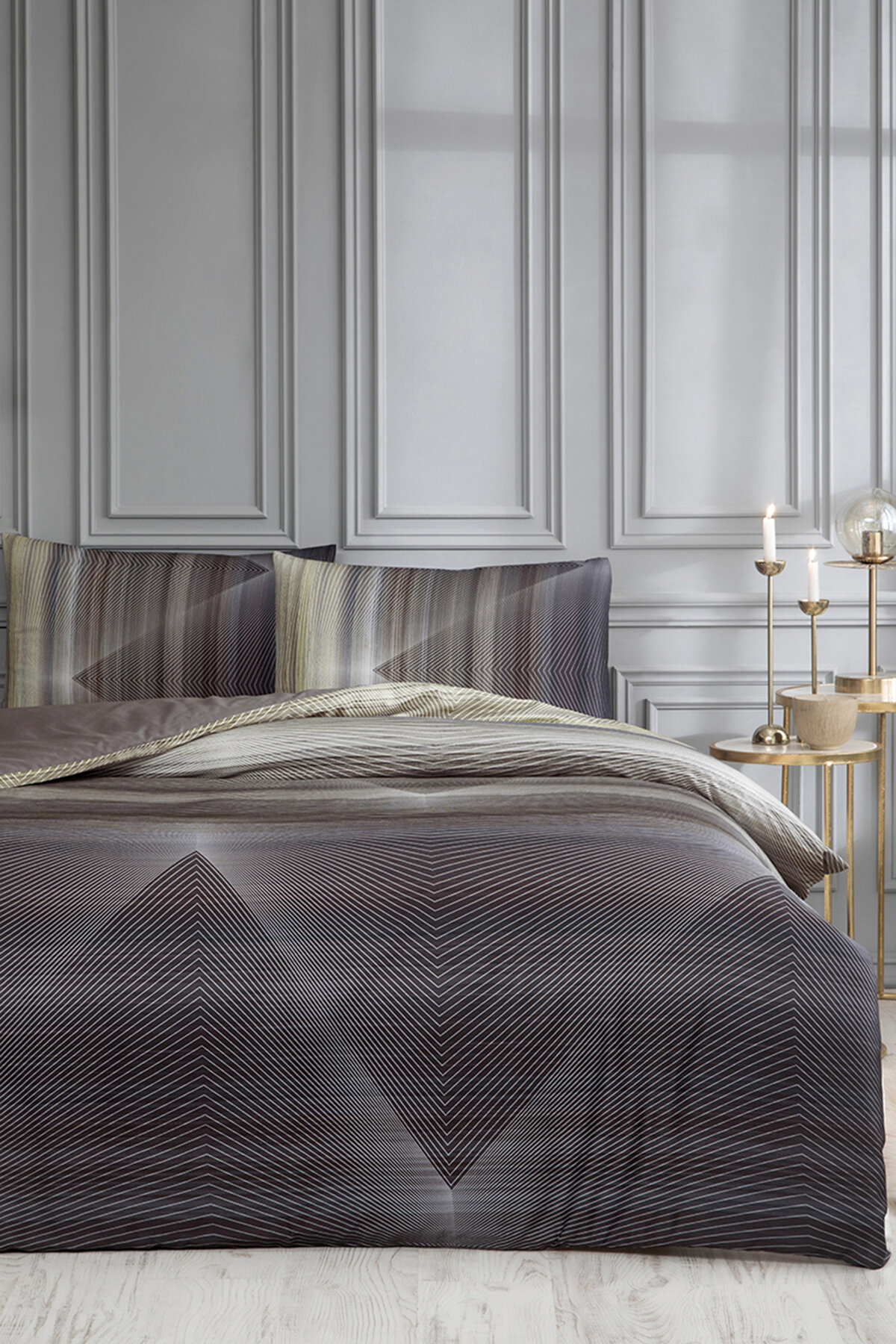 Özdilek Maro Çift Kişilik Soft Life Saten Nevresim Takımı