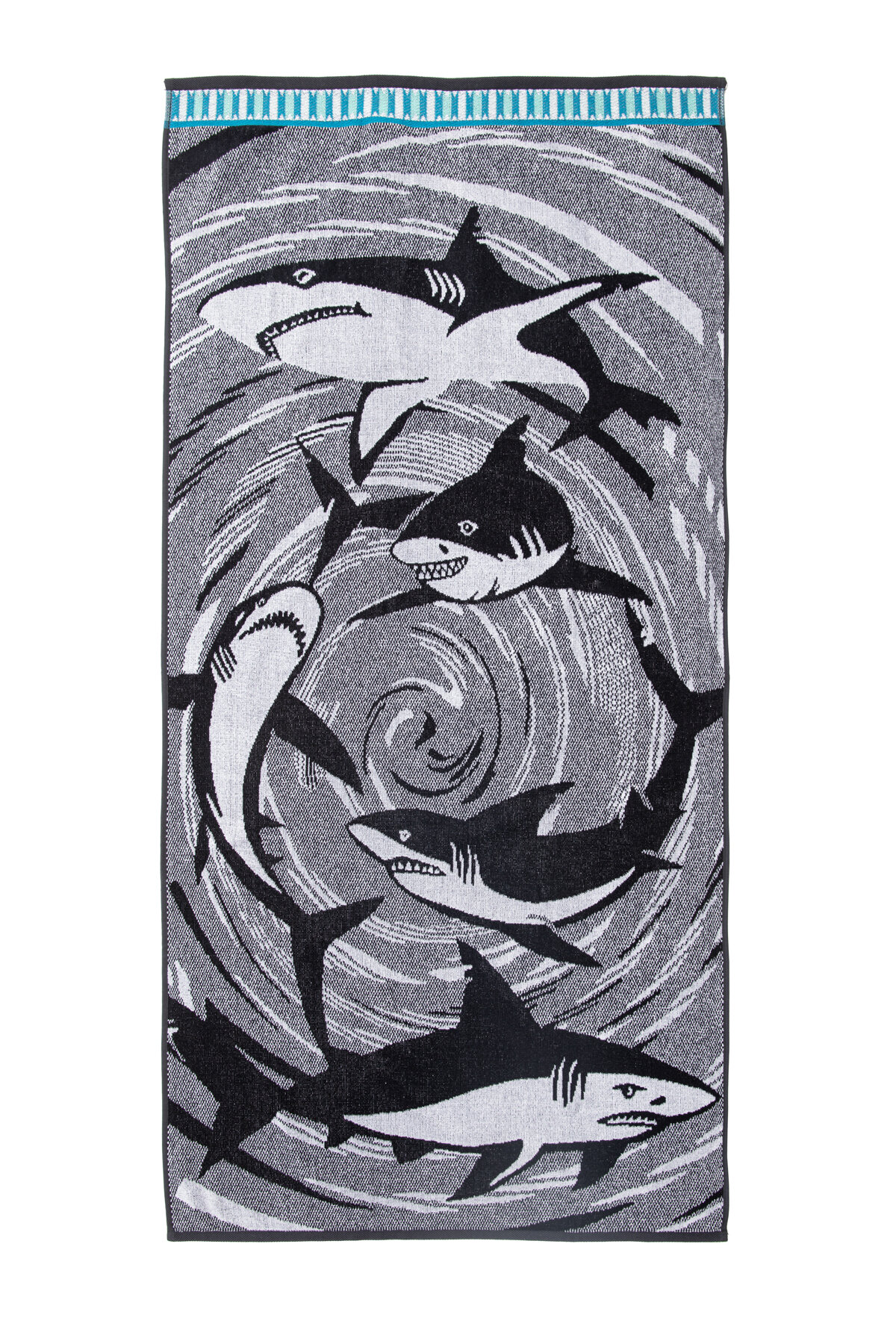 Özdilek Summer Heat Shark Kadife Plaj Havlusu 70x140 cm