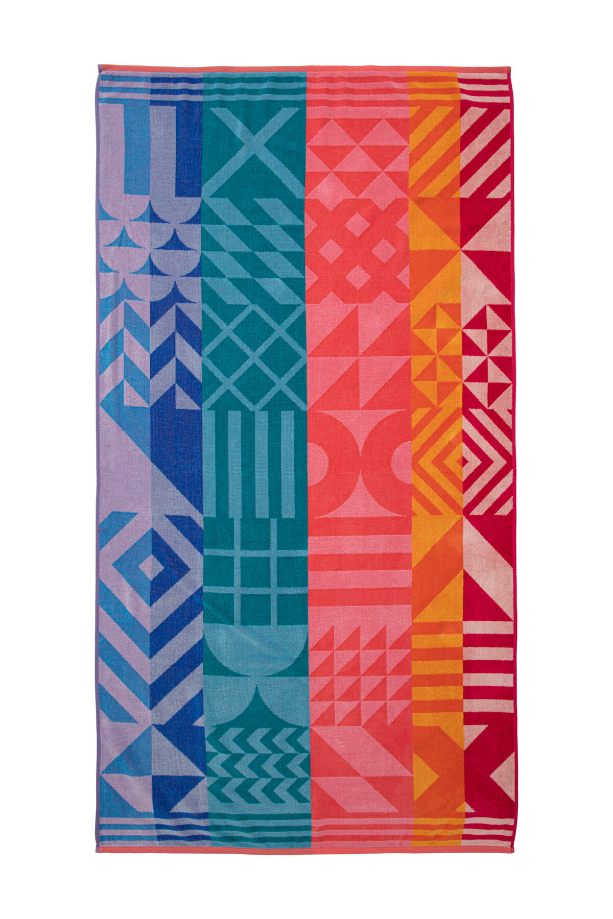 Özdilek Cannes Retro Kadife Plaj Havlusu 86x162 cm