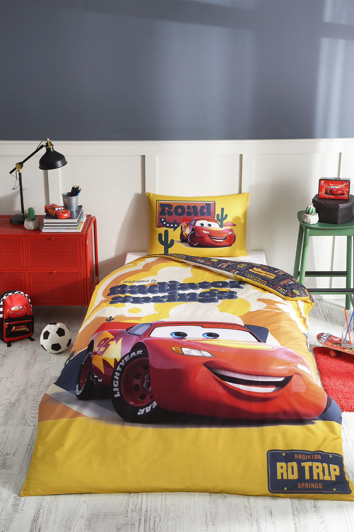 Özdilek Cars Radiator Tek Kişilik Disney Lisanslı Çocuk Nevresim Seti