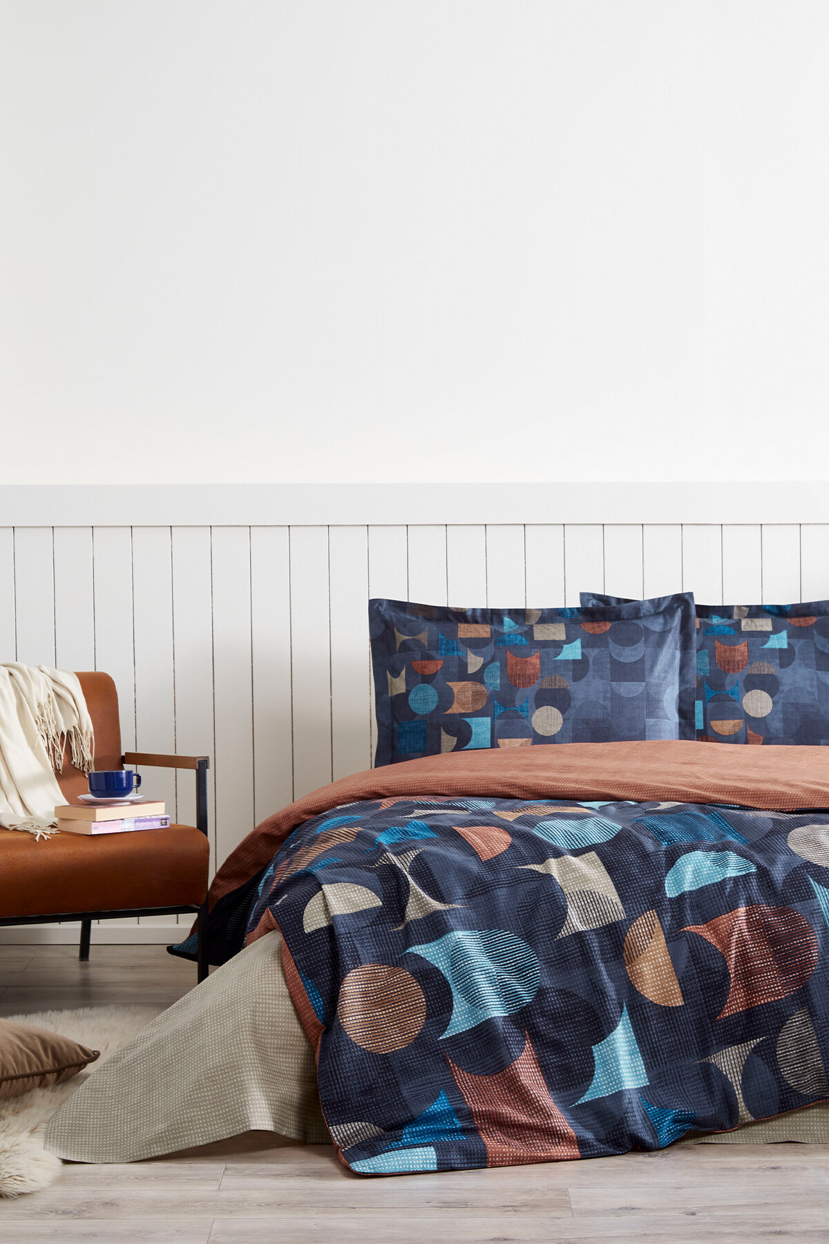 Özdilek Colored Shape Çift Kişilik Nevresim Takımı