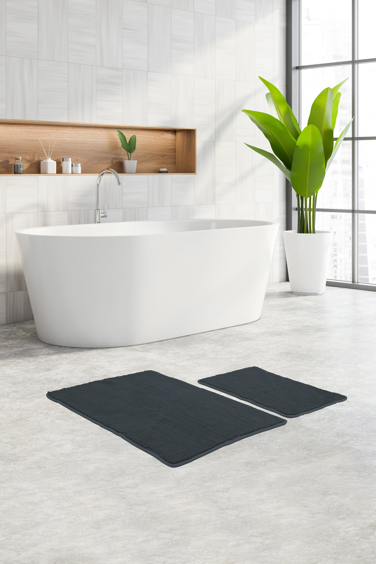 Özdilek Fluffy 2'li Banyo Paspası