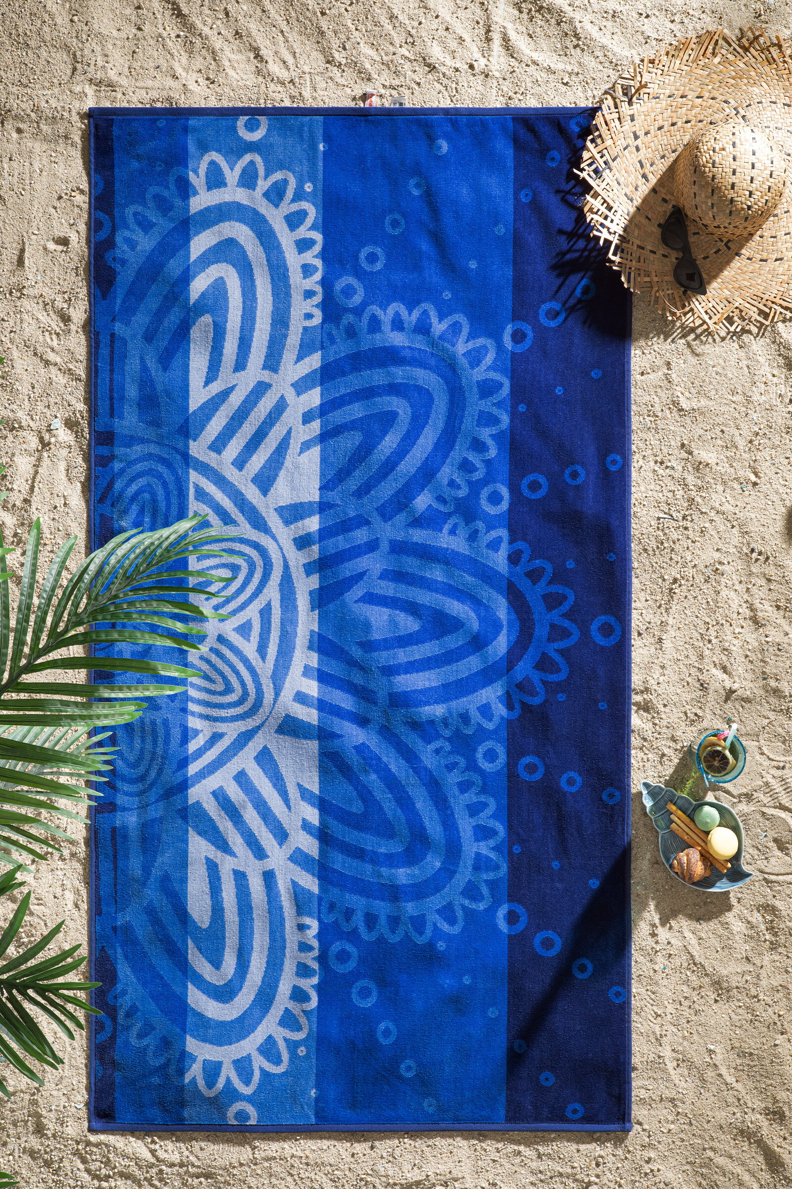 Özdilek Cannes Bubble Kadife Plaj Havlusu 86x162 cm