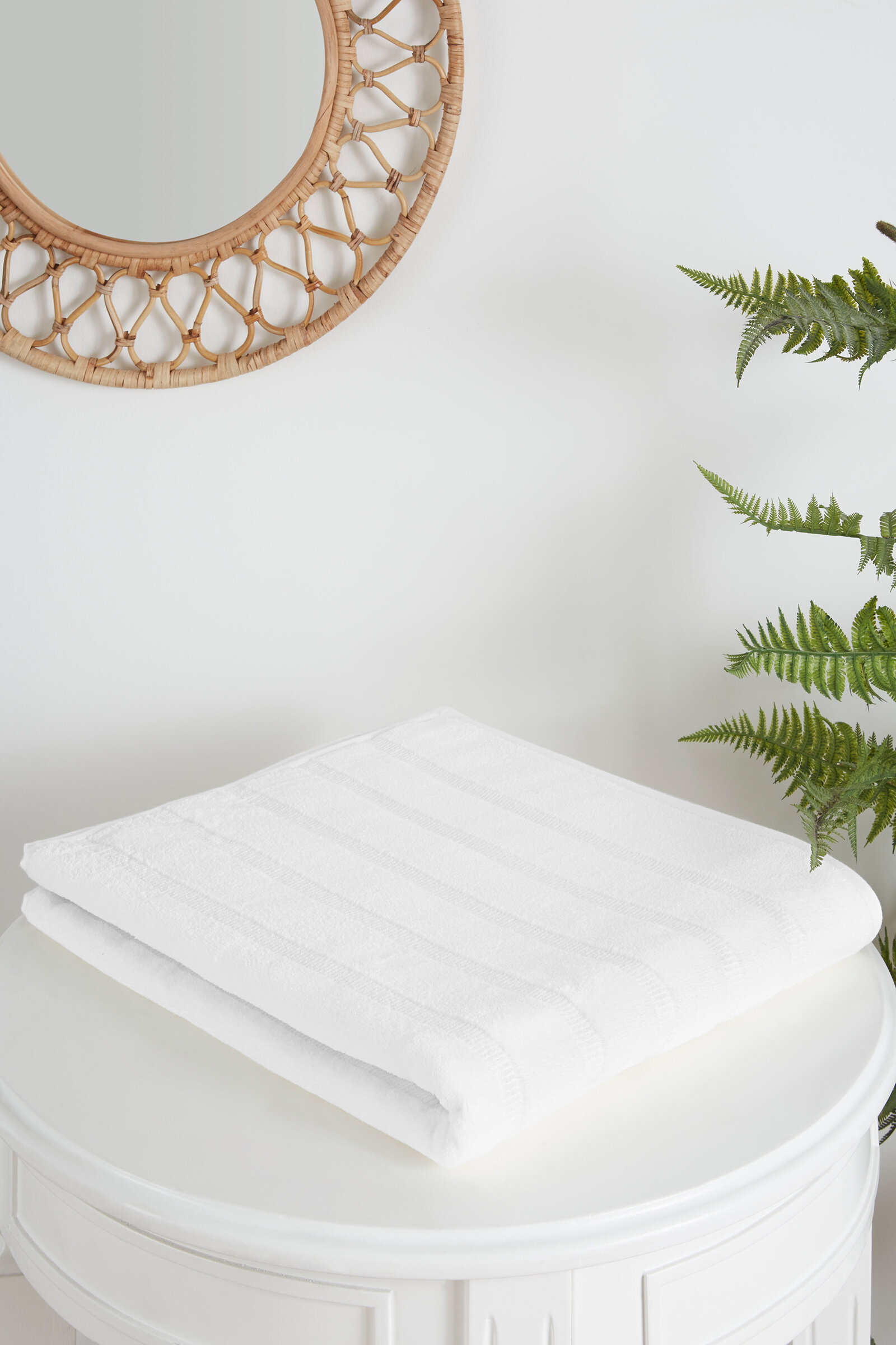 Sadem Organik Stripe Banyo Havlusu 90x150 cm