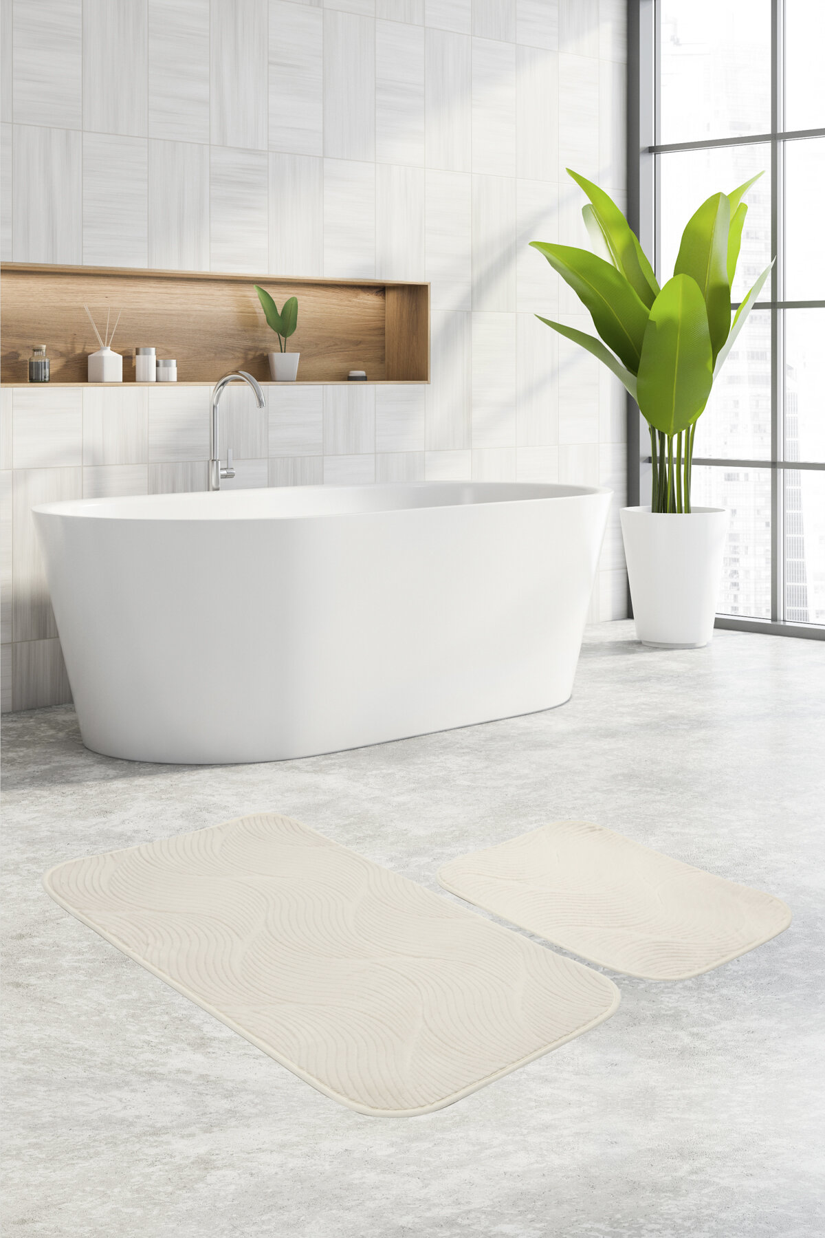 Özdilek Wave 2'li Banyo Paspası