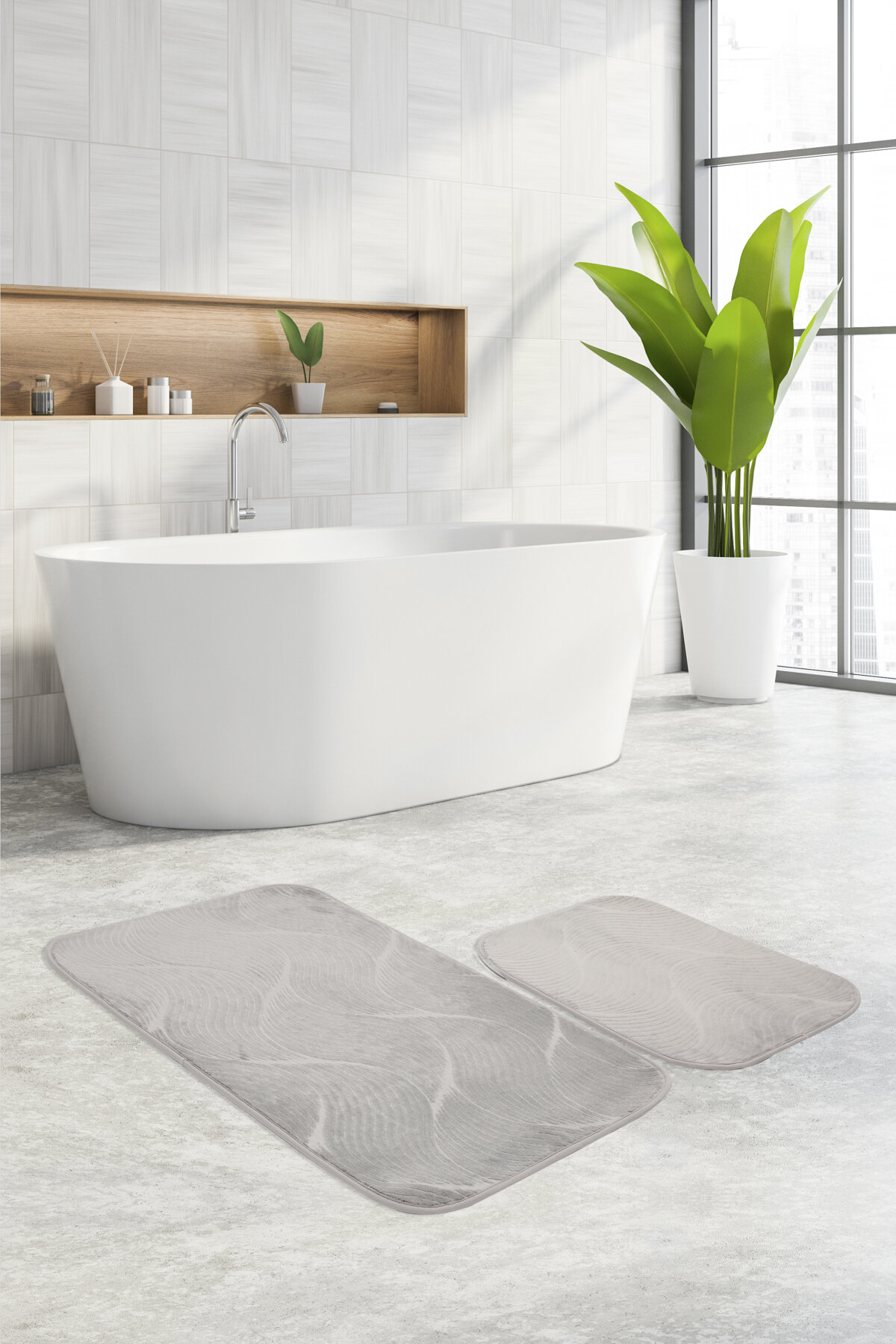 Özdilek Wave 2'li Banyo Paspası