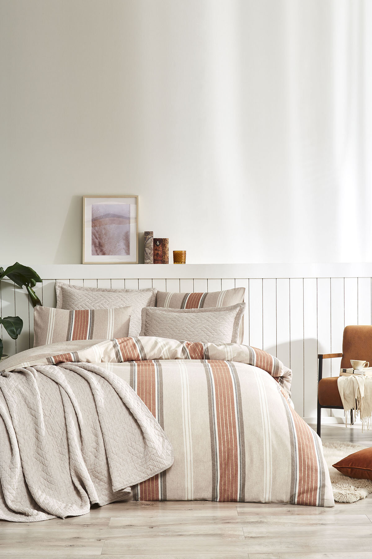 Özdilek Calista Çift Kişilik Yatak Örtülü Nevresim Takımı