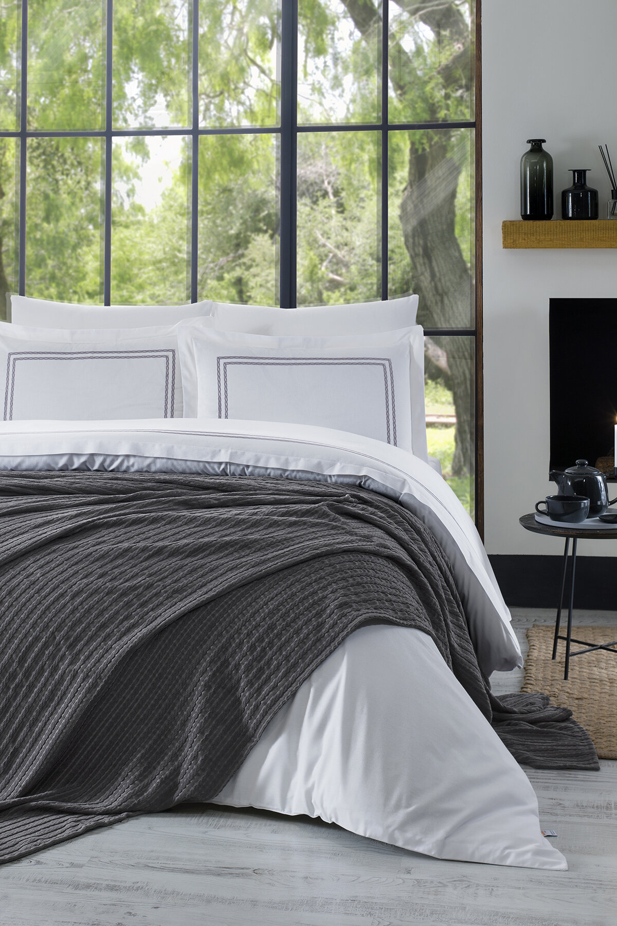 Özdilek Breeze Çift Kişilik Yatak Örtülü Nevresim Takımı