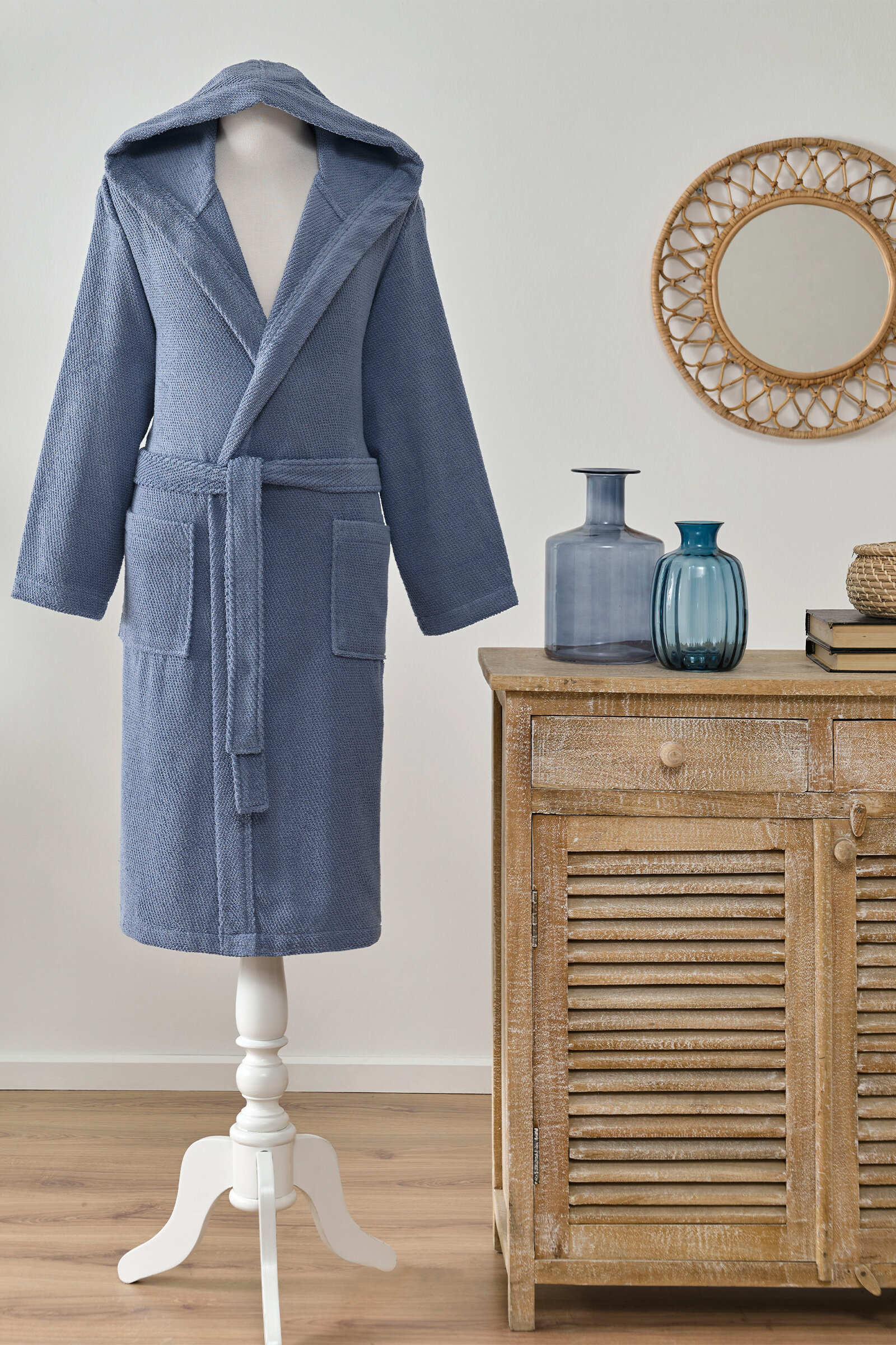 Özdilek Fashion Line Kapüşonlu Bornoz