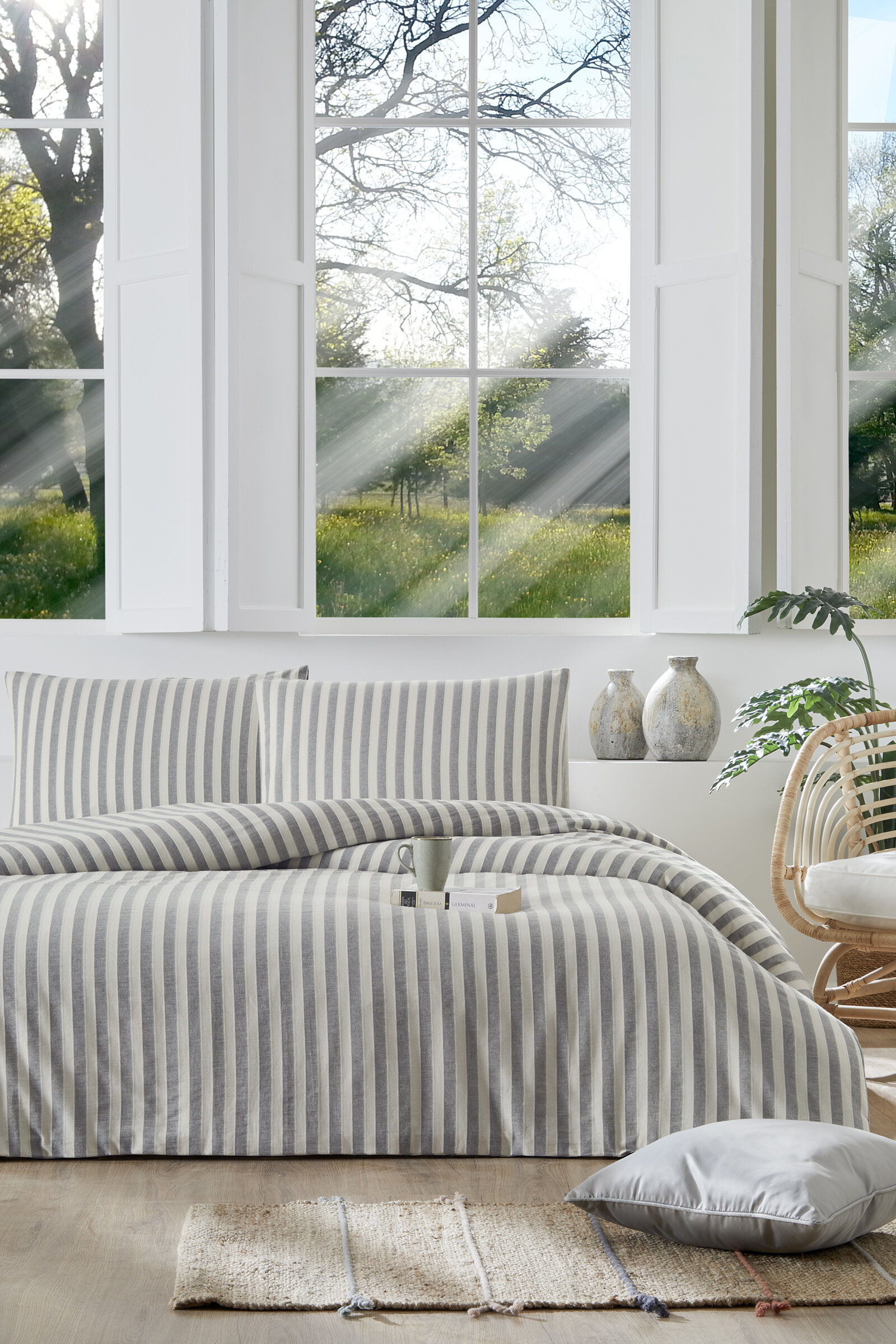 Özdilek Lined Tek Kişilik Nevresim Takımı