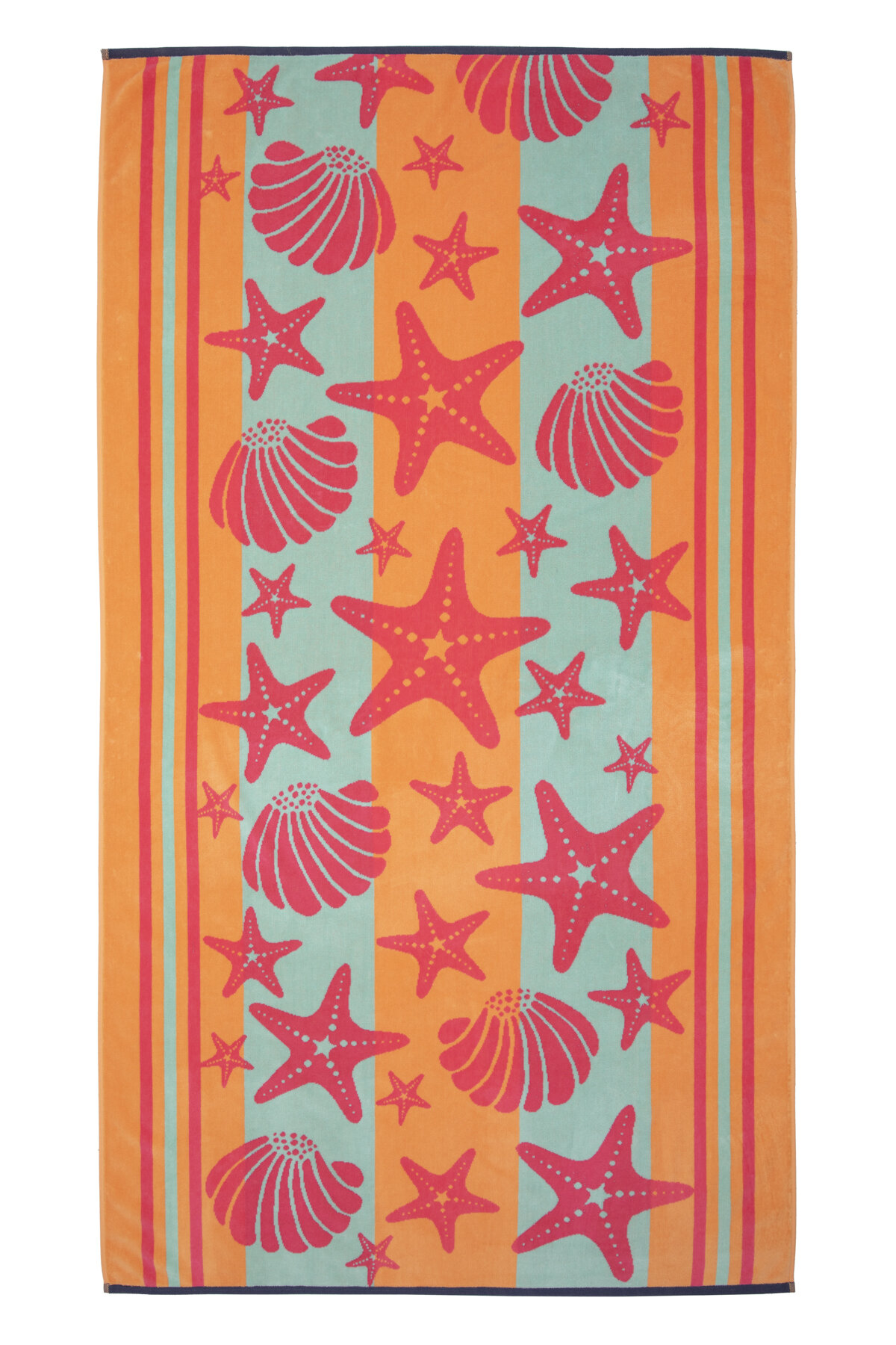 Özdilek Saint Tropez Pink Star Kadife Plaj Havlusu 101x178 cm