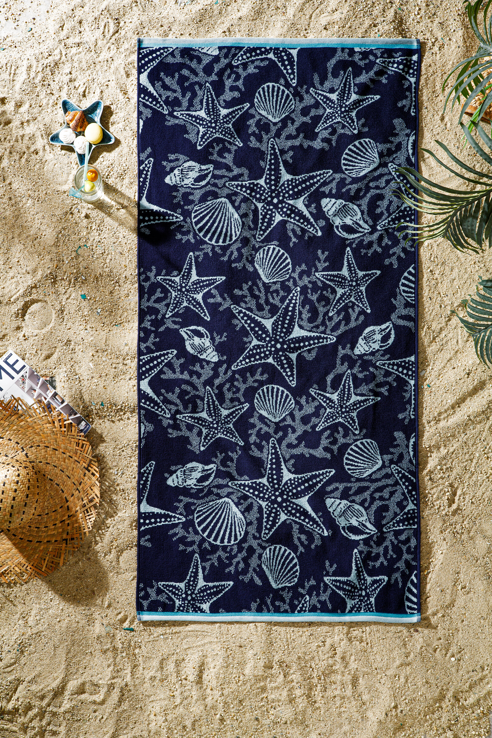 Özdilek Nice Sea Star Plaj Havlusu 70x150 cm