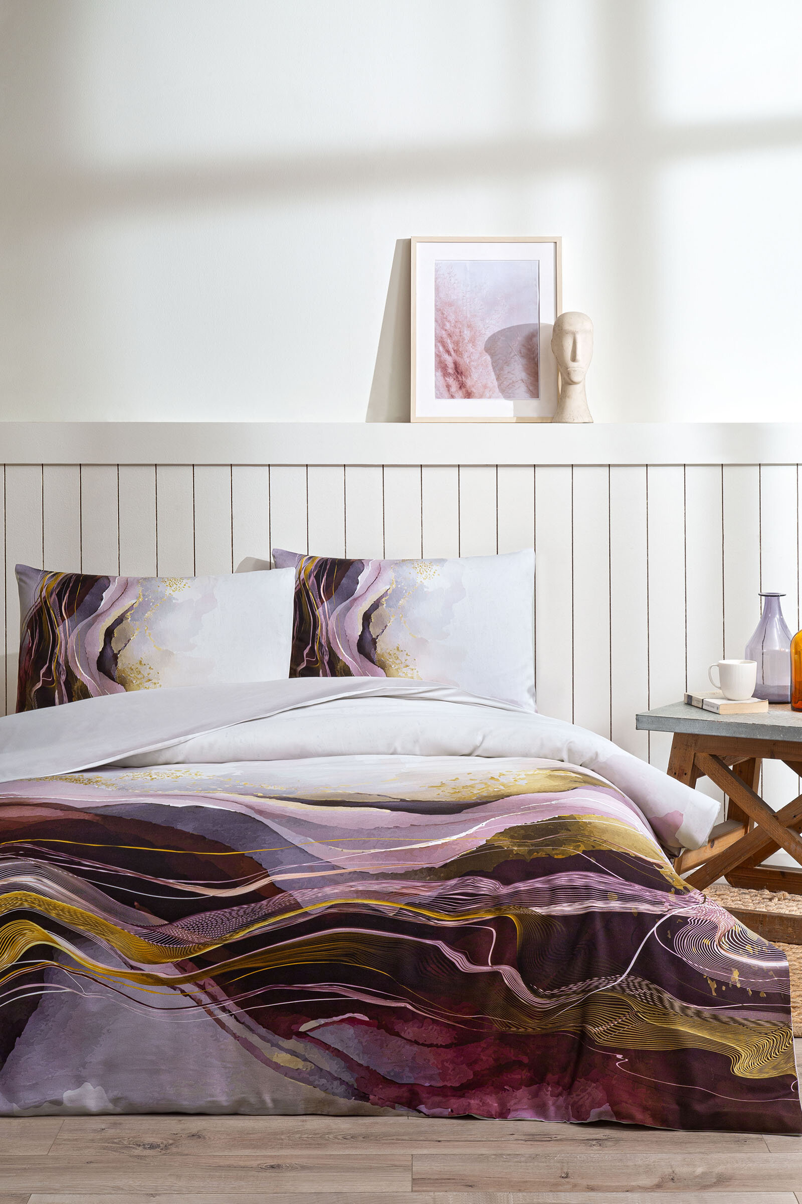 Özdilek Sumie Çift Kişilik Soft Life Saten Nevresim Takımı