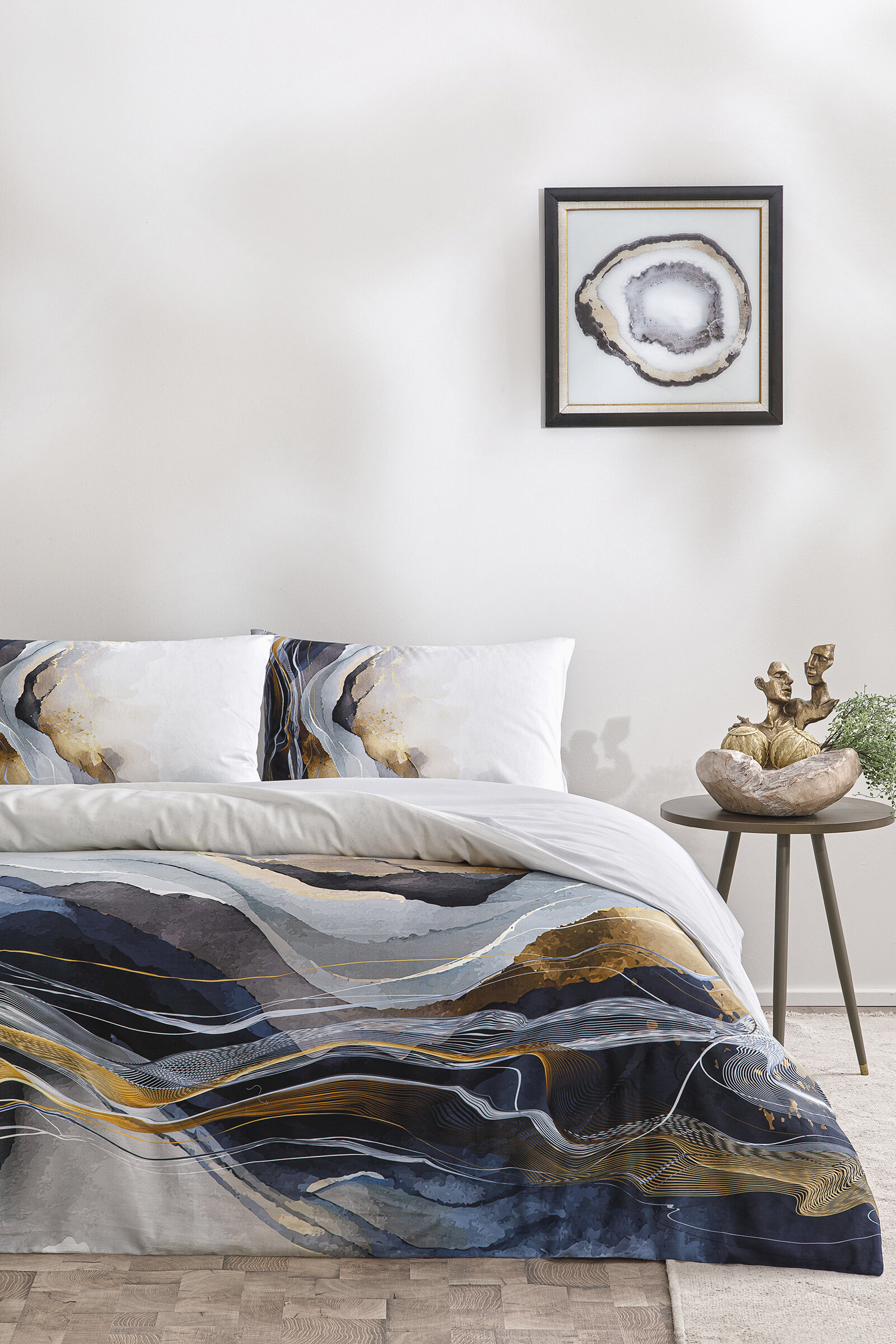 Özdilek Sumie Çift Kişilik Soft Life Saten Nevresim Takımı