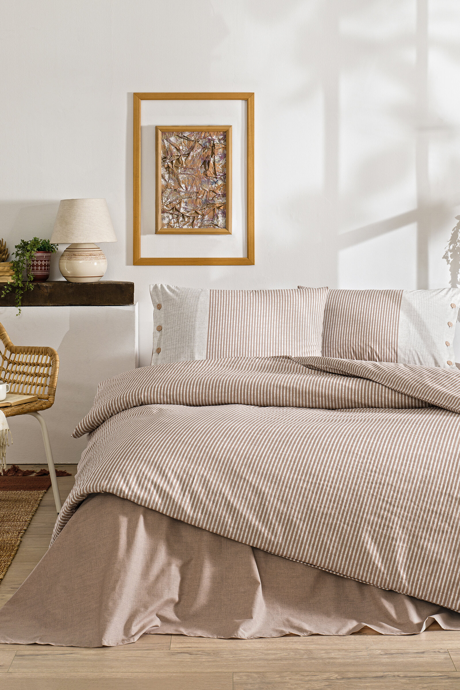 Özdilek Natural Line Çift Kişilik Nevresim Takımı