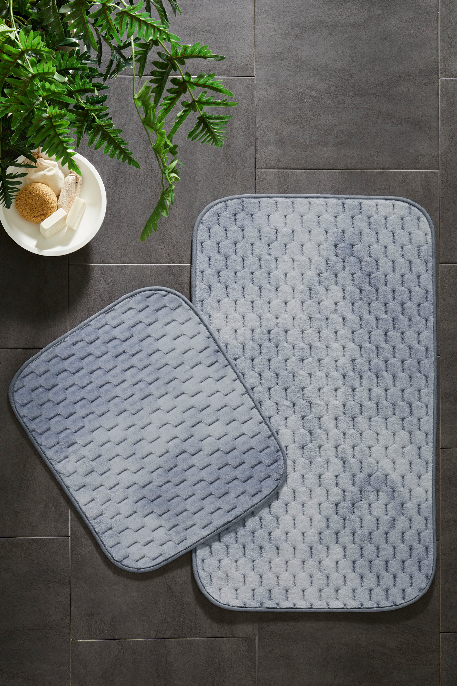 Özdilek Mosaico 2'li Embos Banyo Paspası