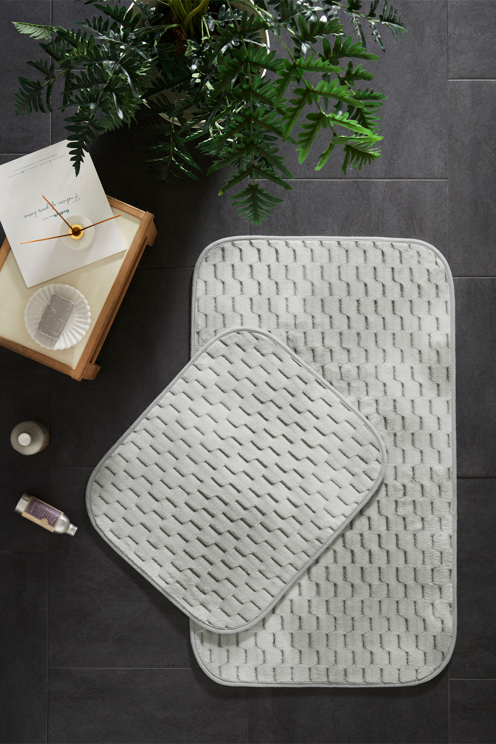 Özdilek Mosaico 2'li Embos Banyo Paspası