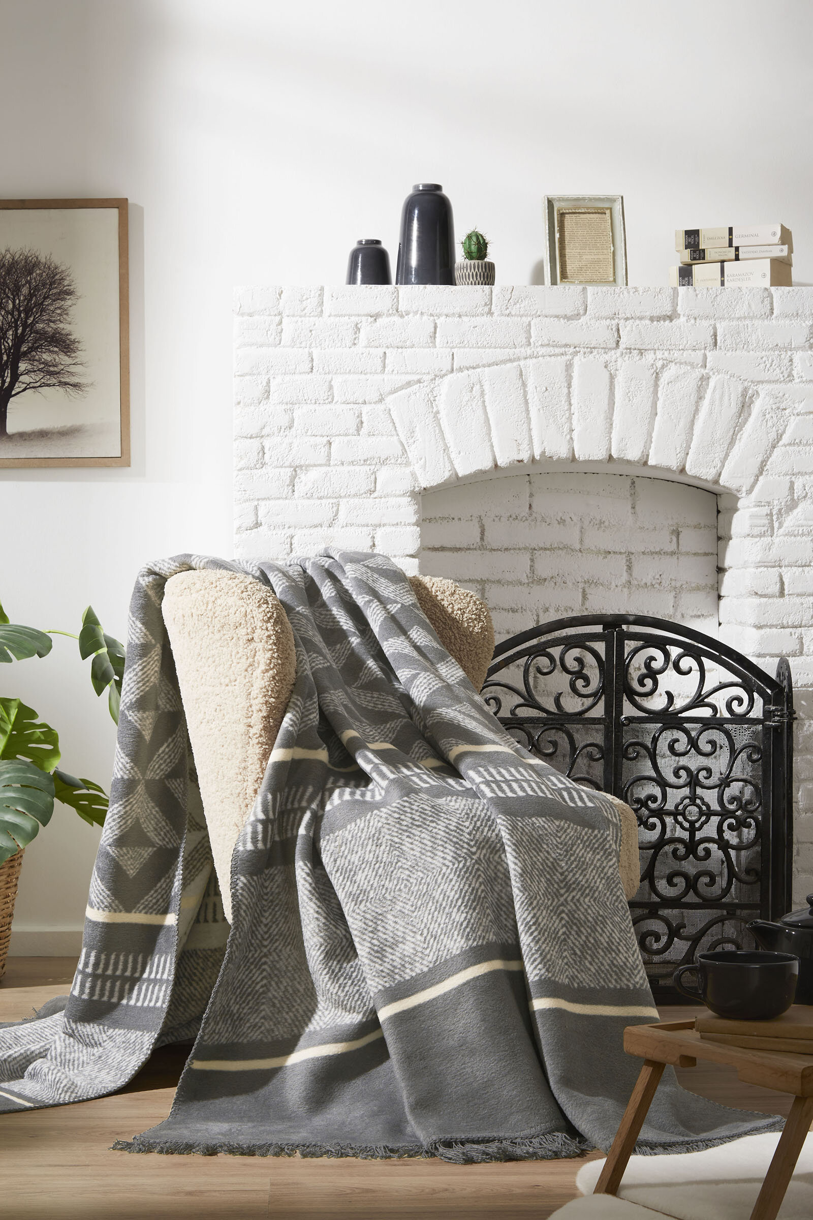 Özdilek Bethany Tek Kişilik Pamuklu Battaniye 150x200 cm